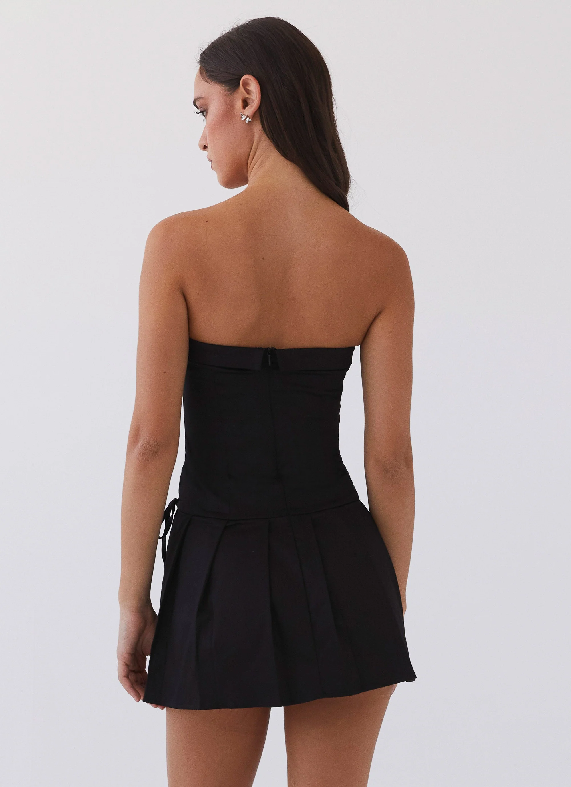 Calling The Shots Mini Dress - Black - Image 4