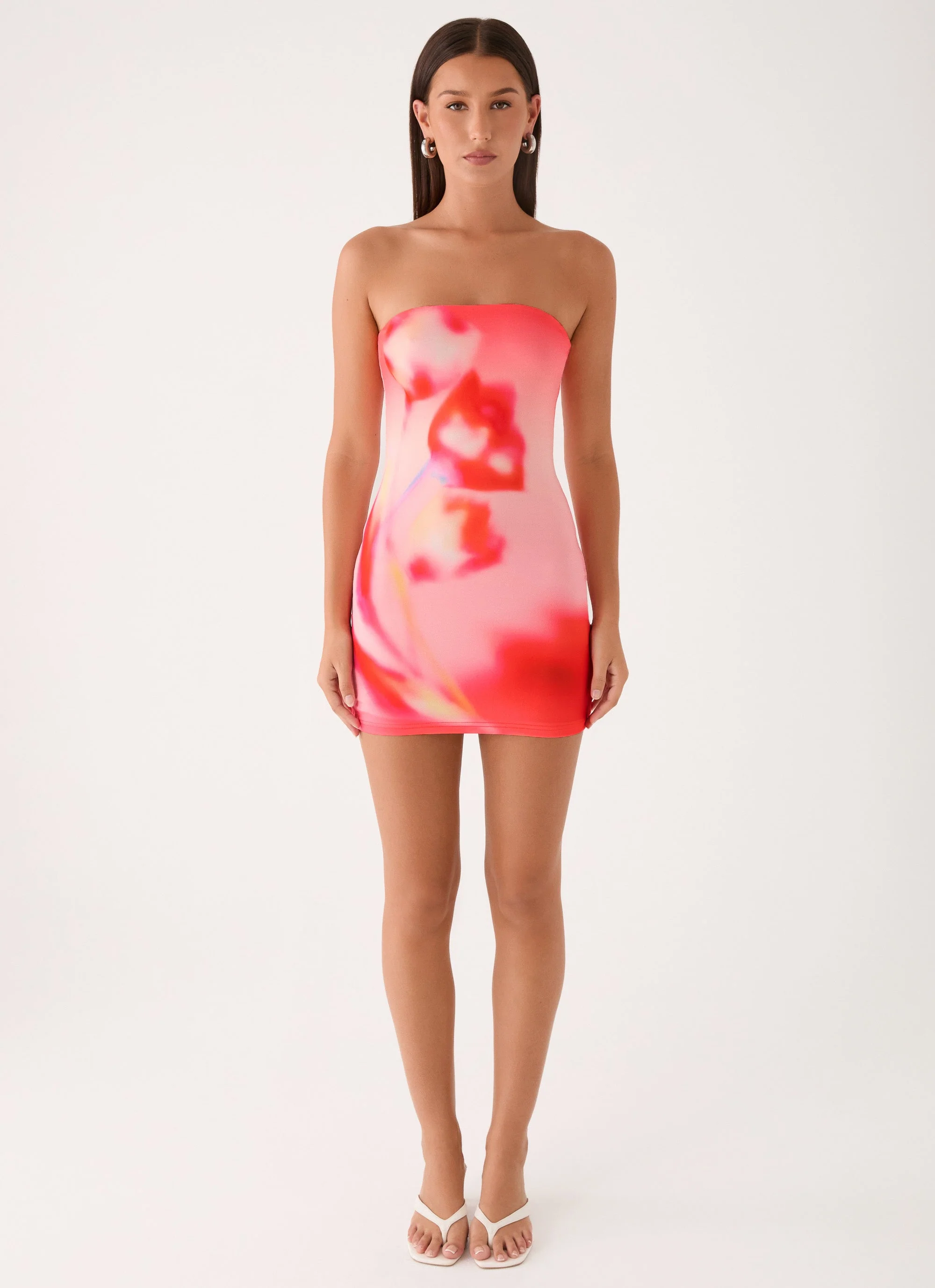 Callistae Mini Dress - Sunburnt Petal - Image 6