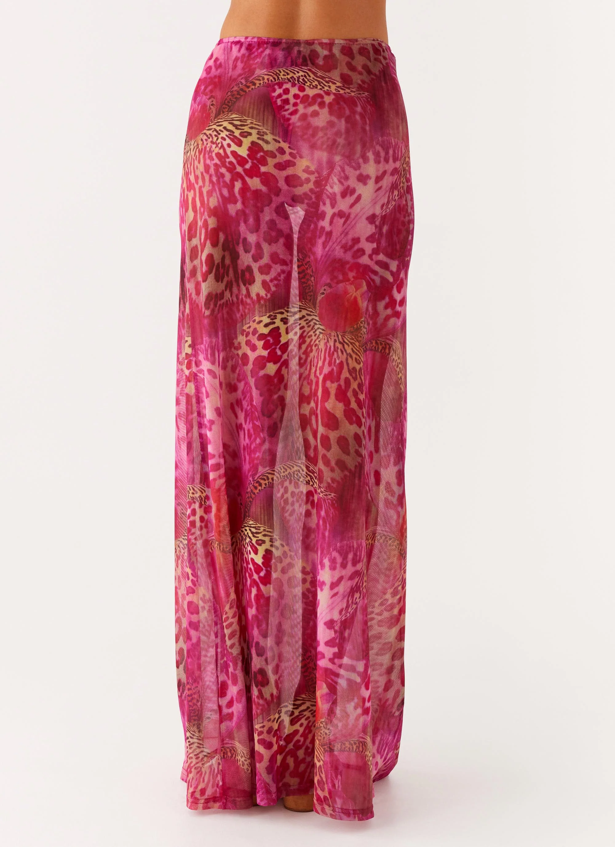 Camellia Maxi Skirt - Lavender Lagoon - Image 4