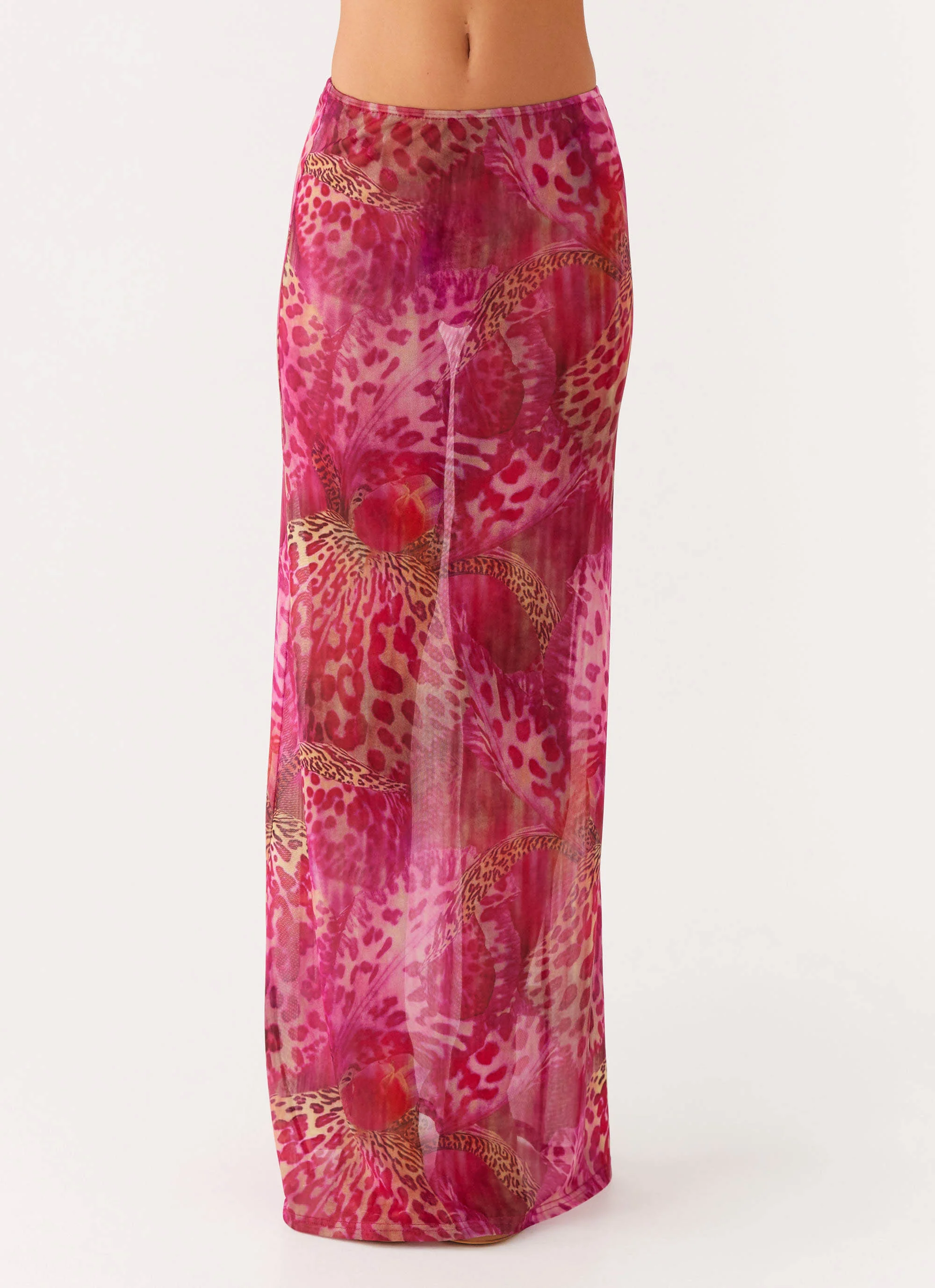 Camellia Maxi Skirt - Lavender Lagoon - Image 5