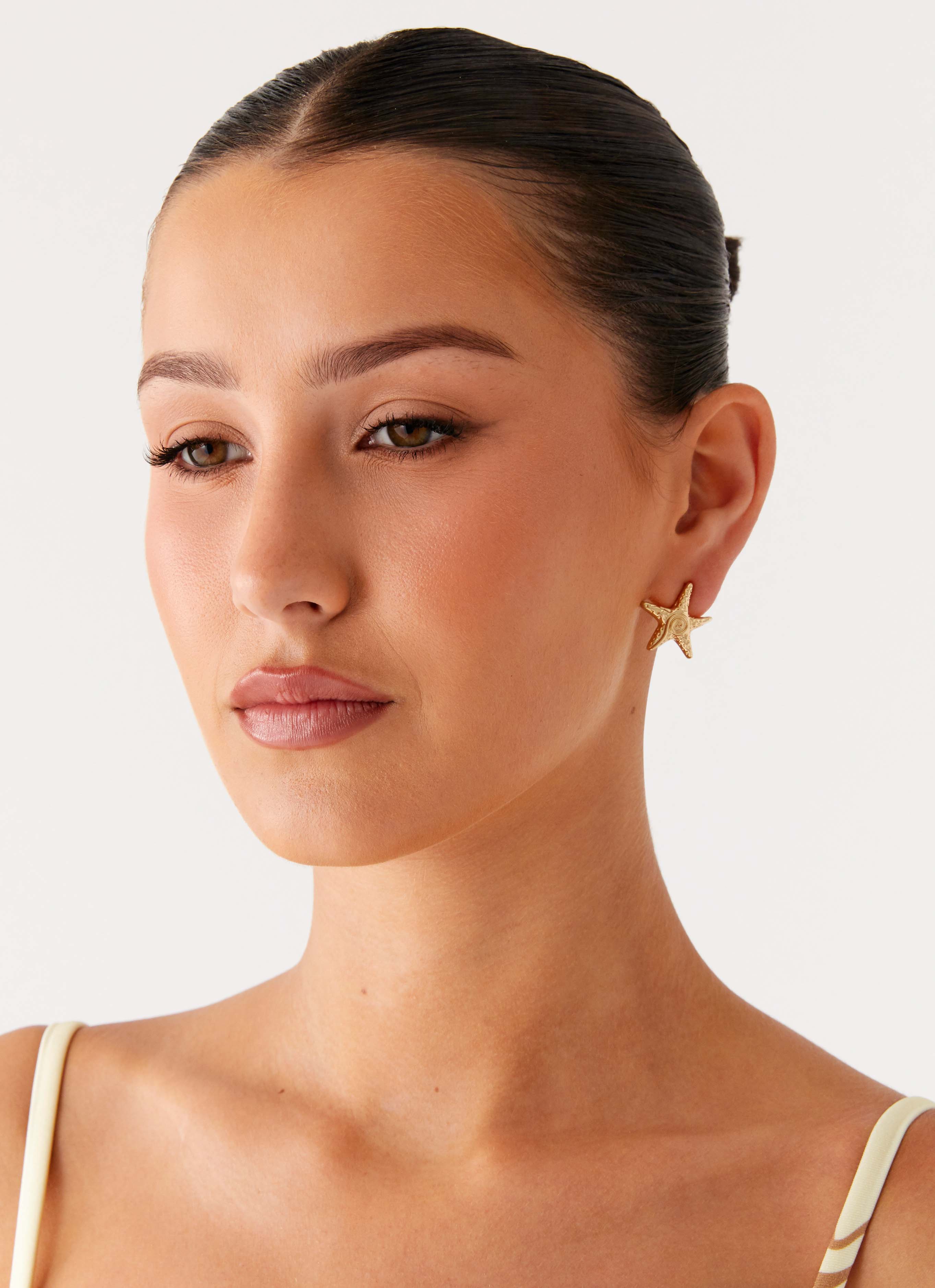 Candia Earrings - Gold - Image 4