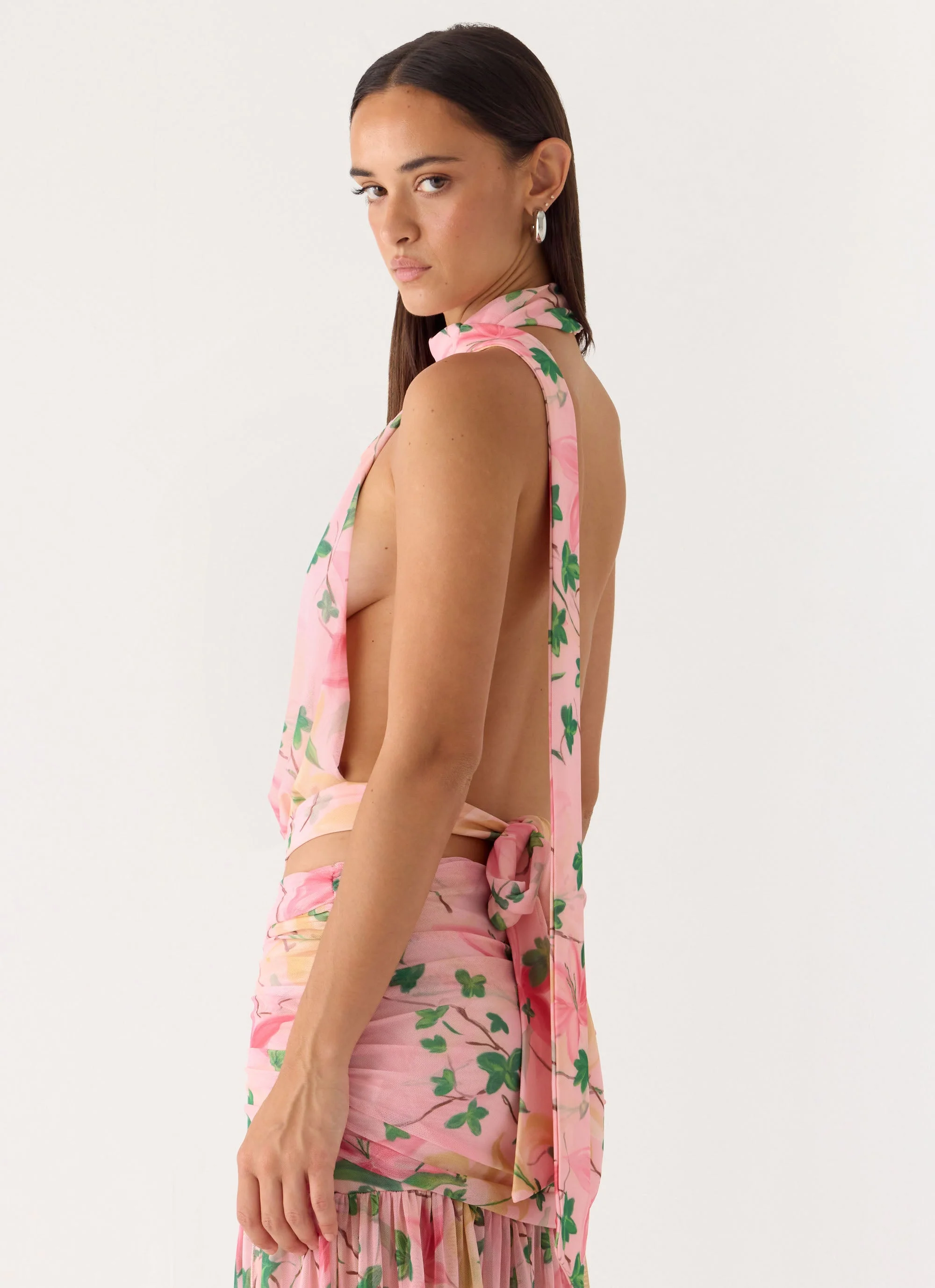 Cantrall Halter Top - Blooming Spring - Image 5