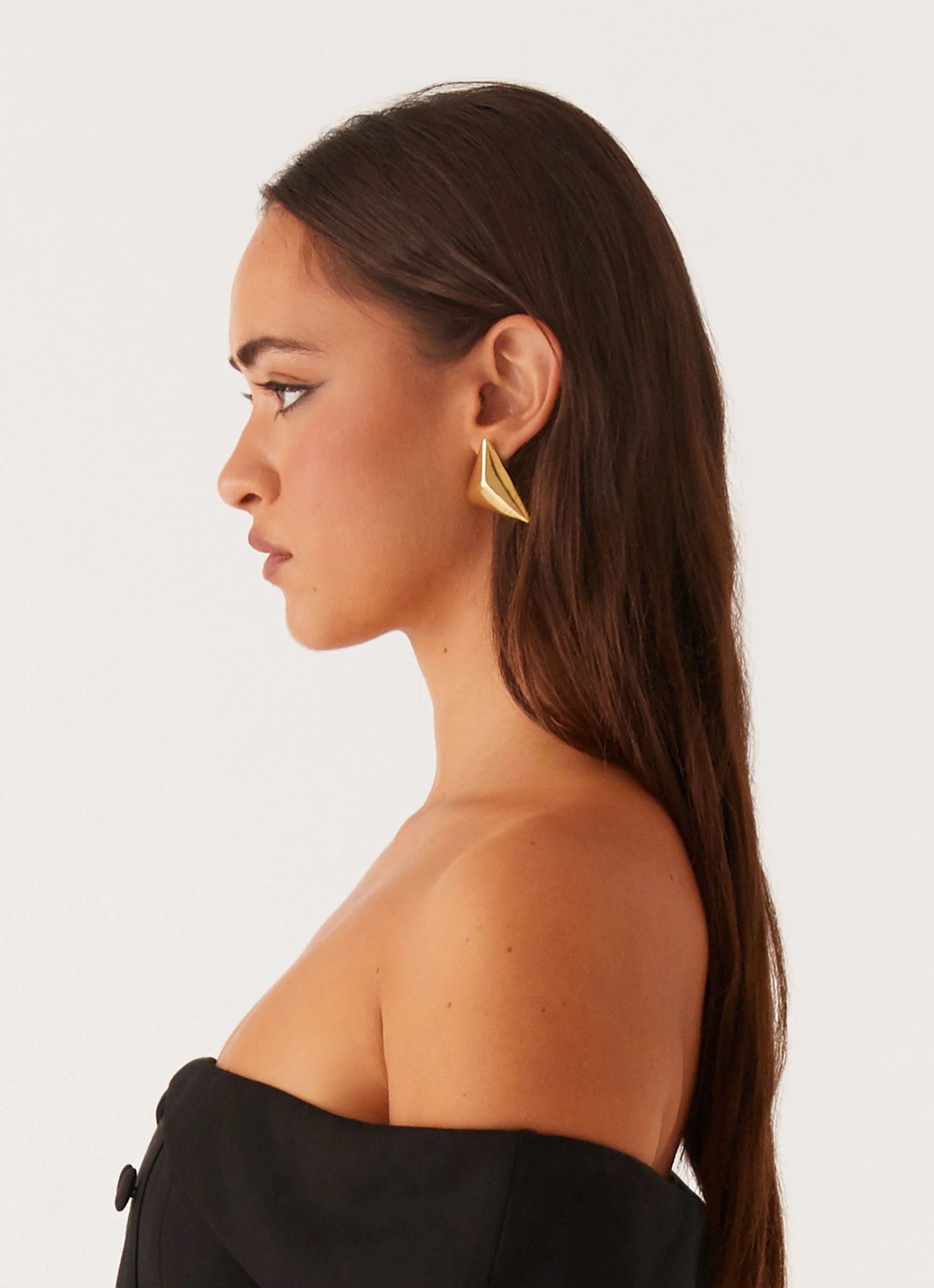 Carilynn Earrings - Gold - Image 4