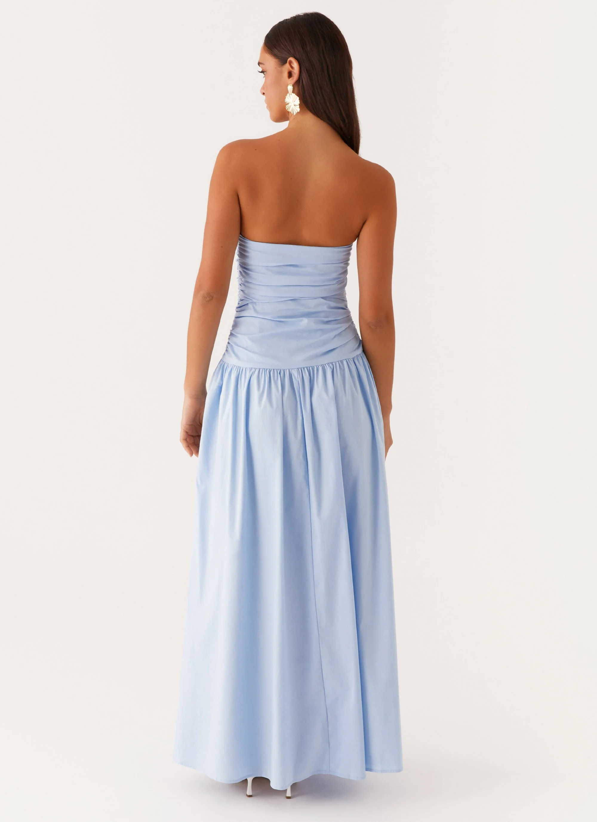 Carmel Maxi Dress - Blue - Image 4