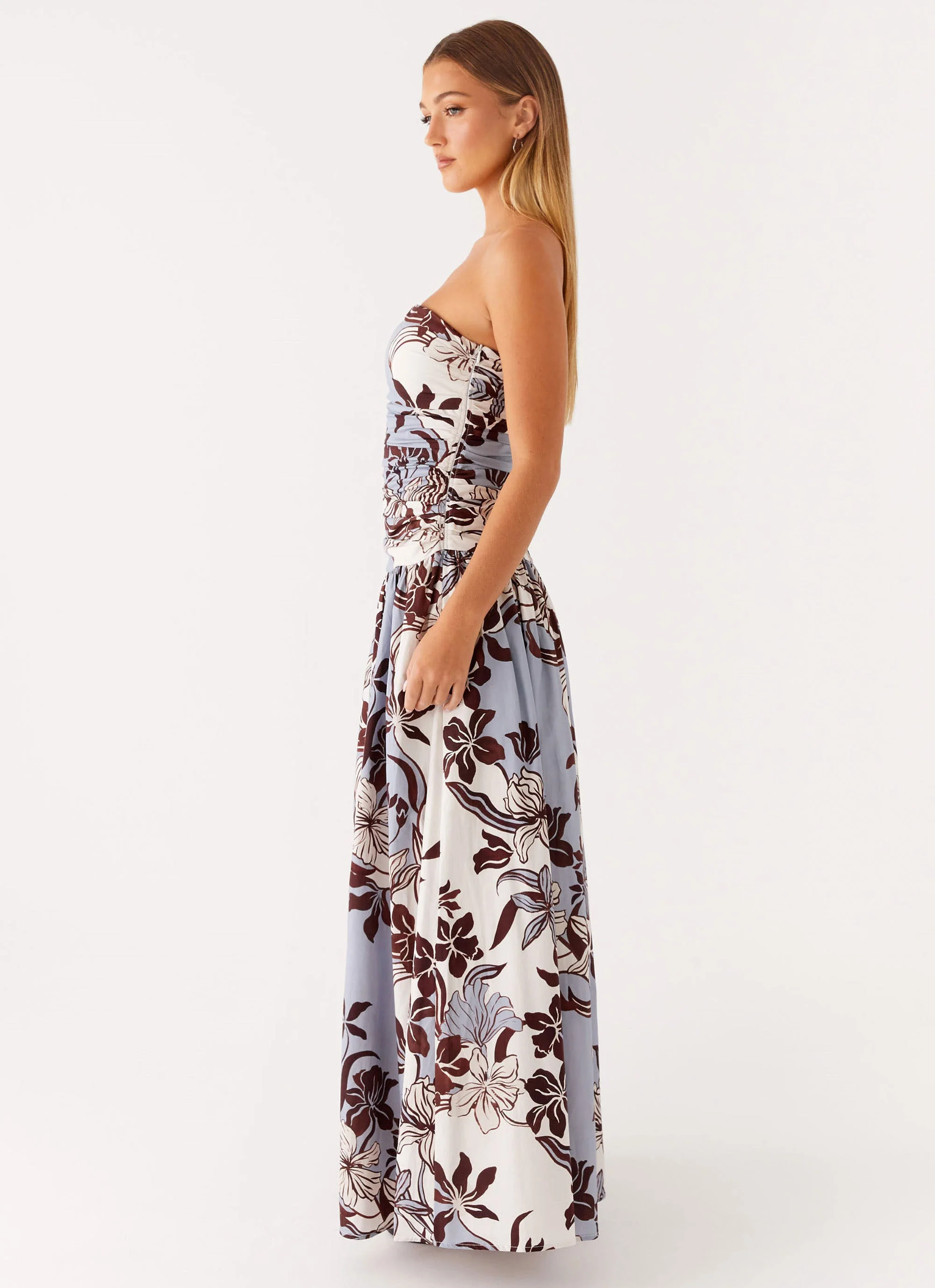 Carmel Maxi Dress - Bluewood Blossom - Image 2
