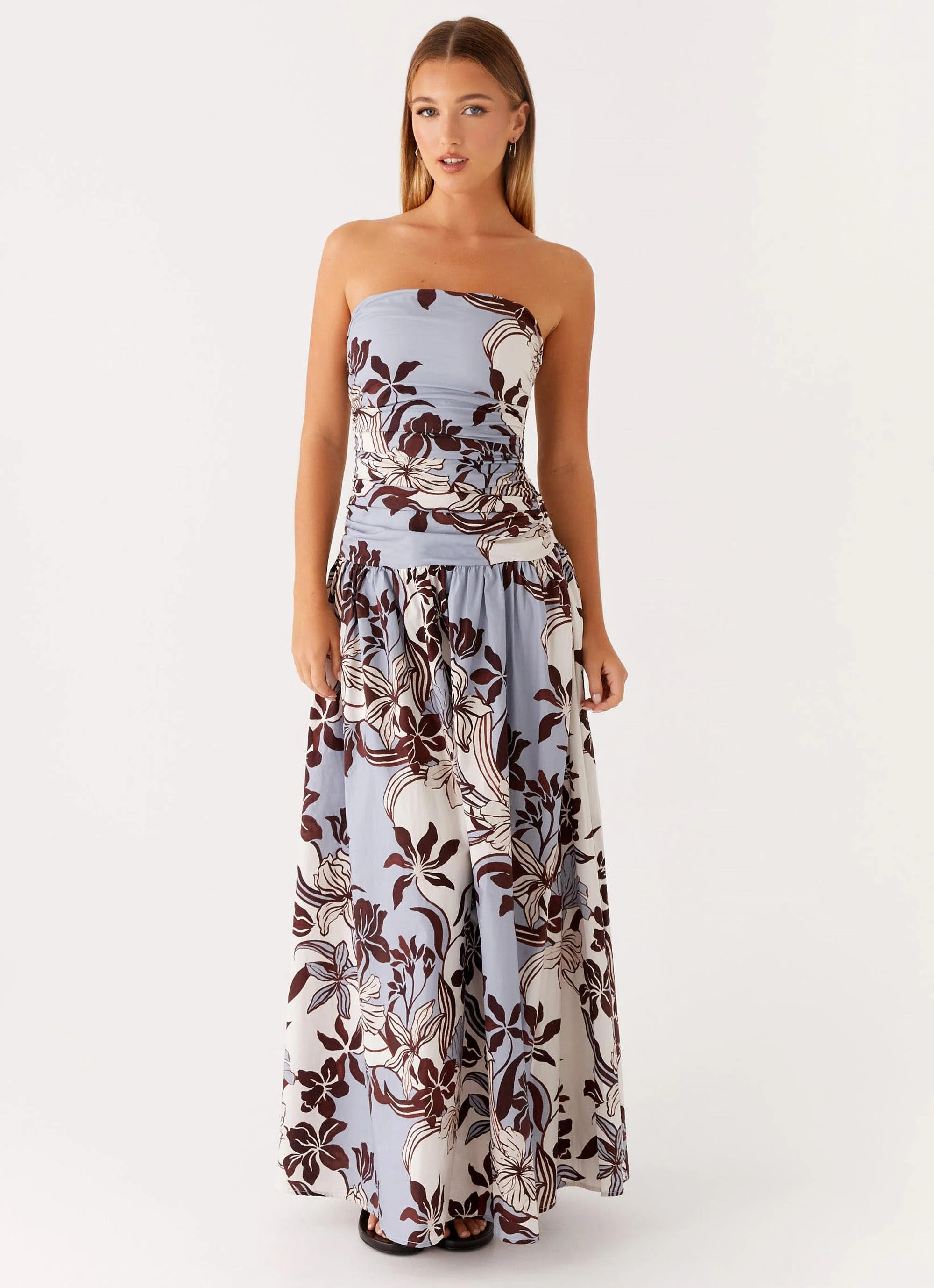 Carmel Maxi Dress - Bluewood Blossom - Image 5