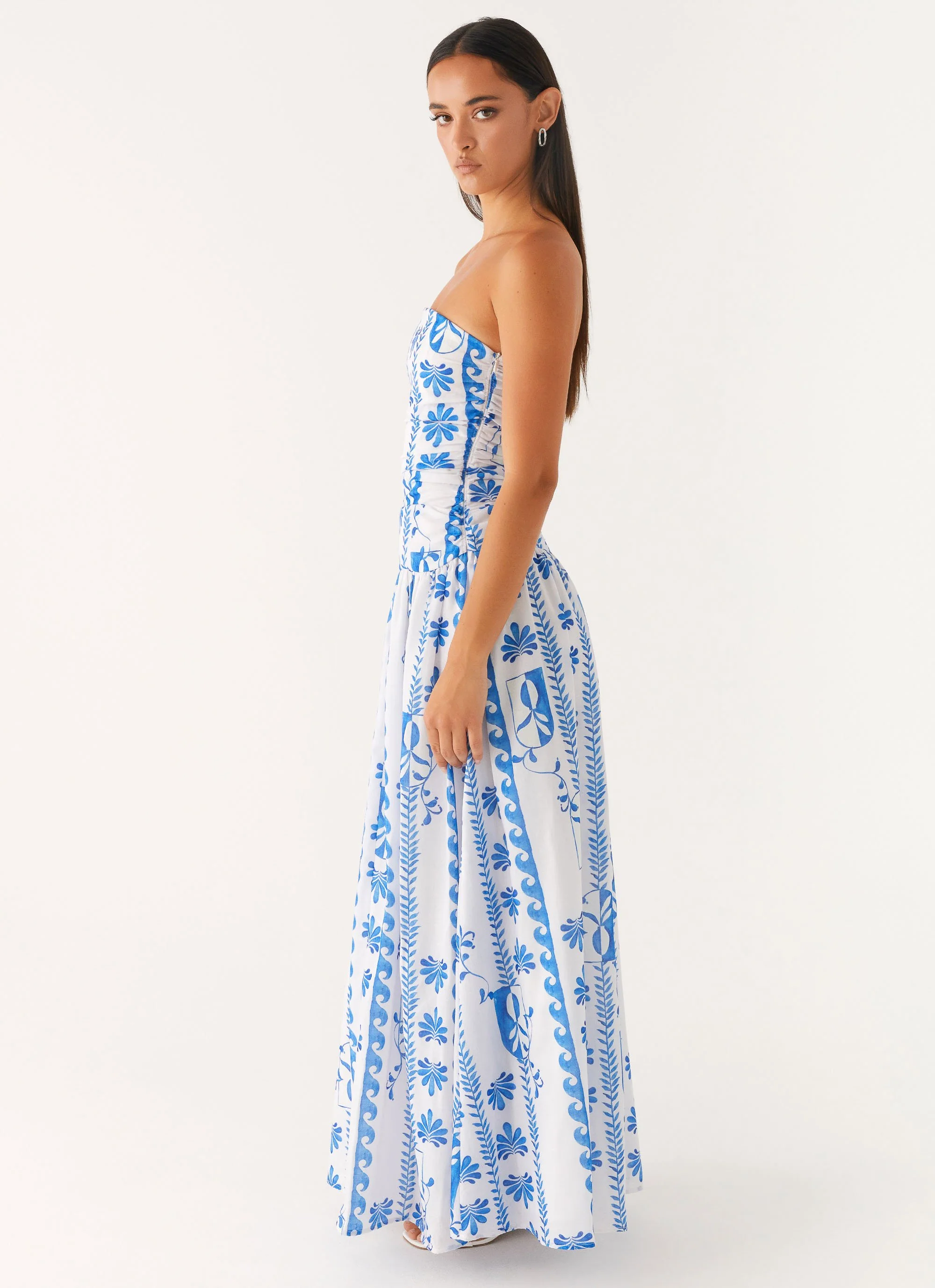 Carmel Maxi Dress - Floral Wave - Image 2
