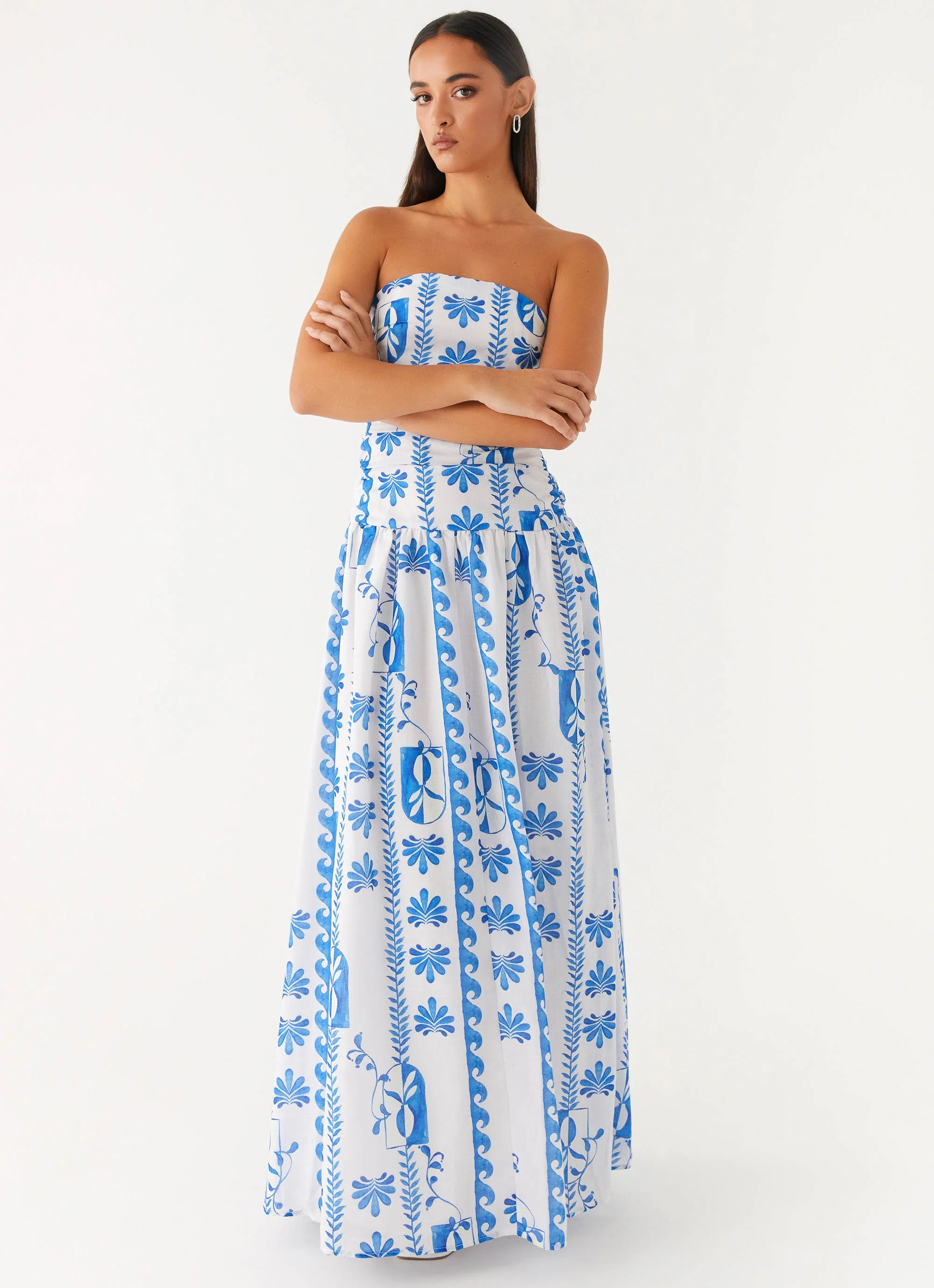 Carmel Maxi Dress - Floral Wave - Image 4