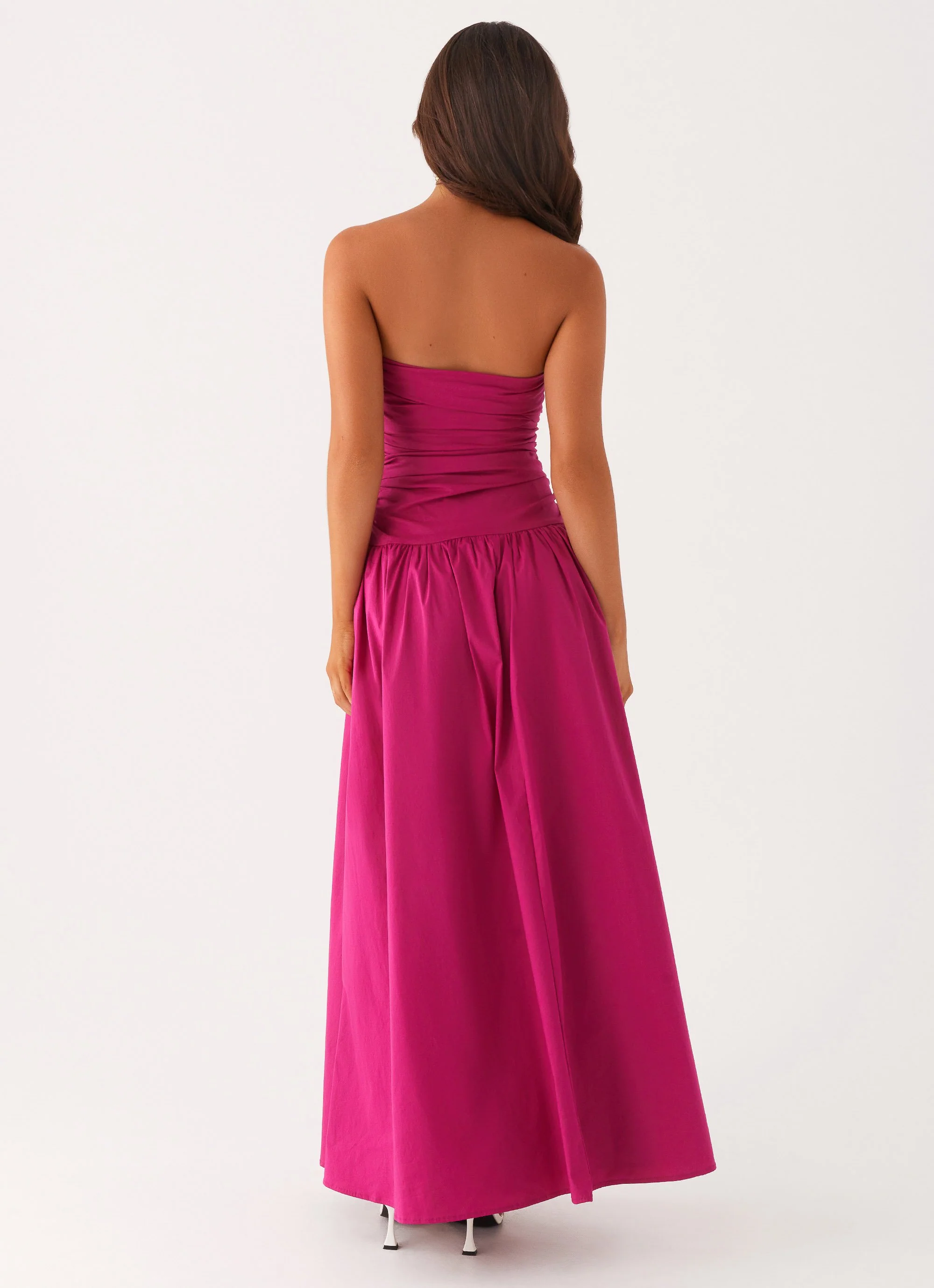 Carmel Maxi Dress - Fuchsia - Image 3