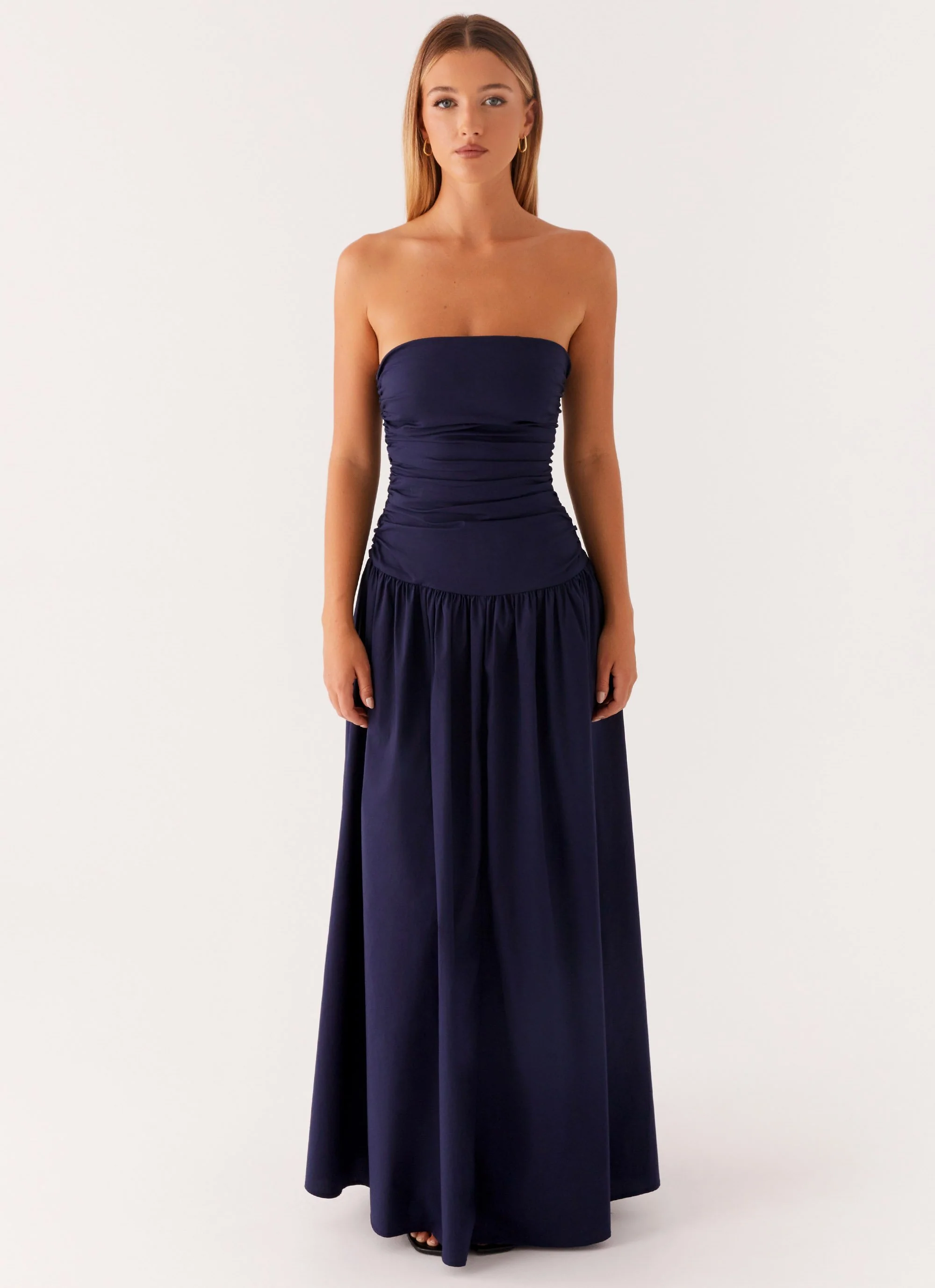 Carmel Maxi Dress - Navy - Image 2