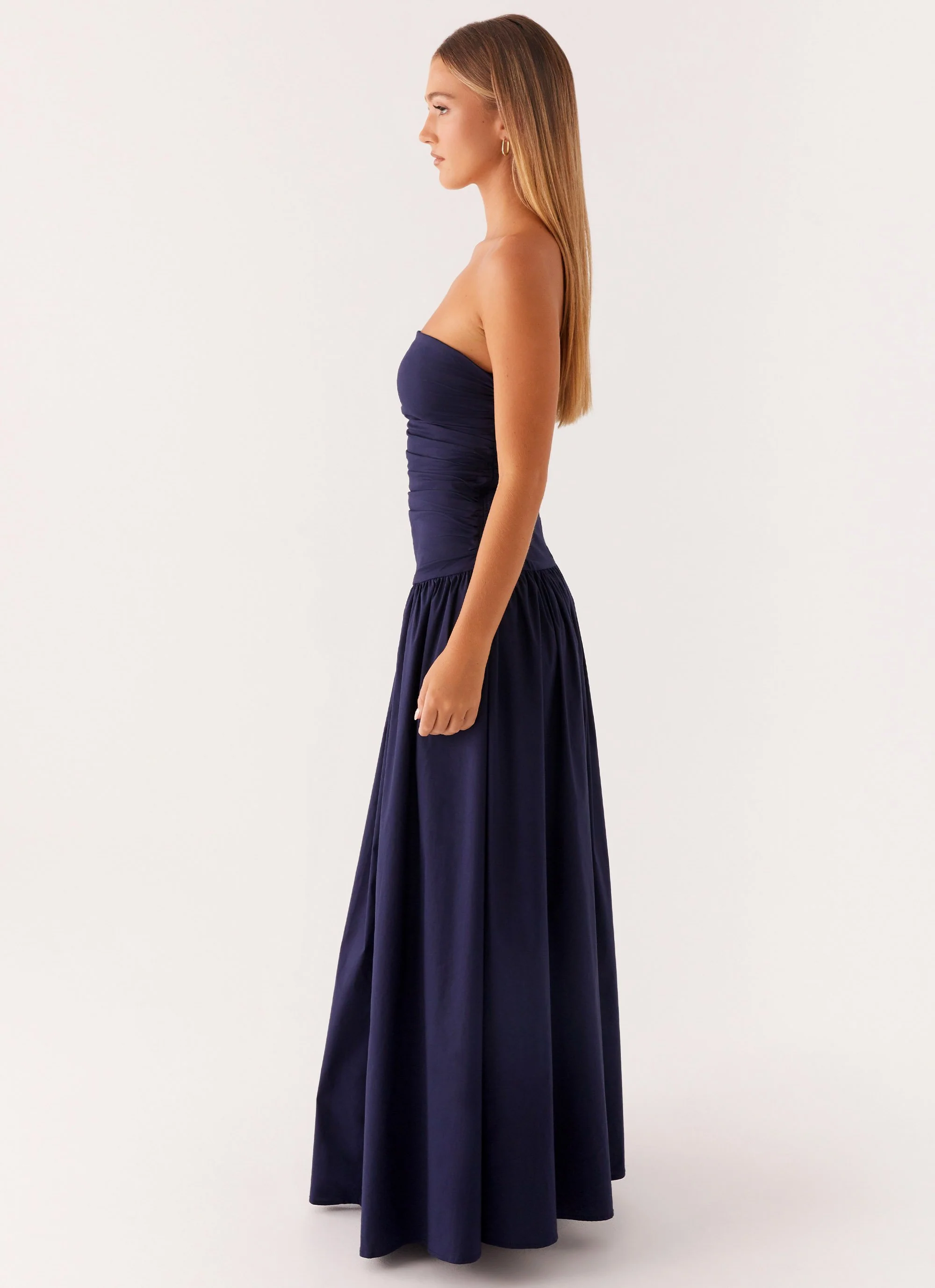 Carmel Maxi Dress - Navy - Image 3