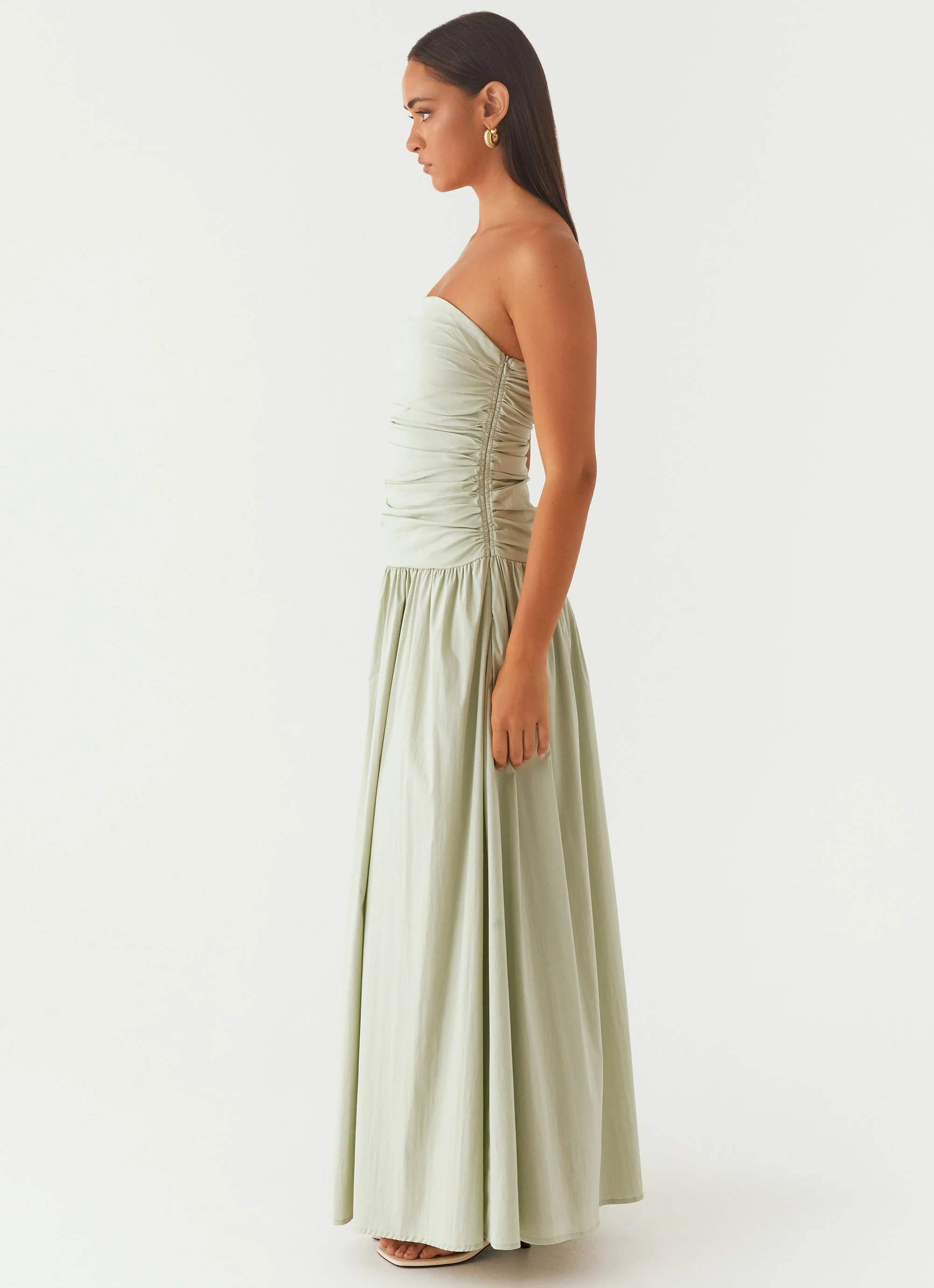 Carmel Maxi Dress - Sage - Image 3
