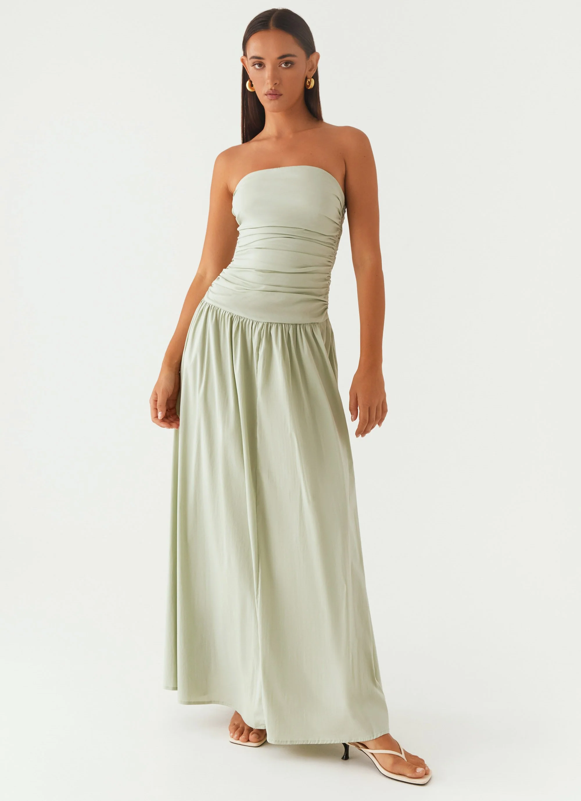 Carmel Maxi Dress - Sage - Image 5
