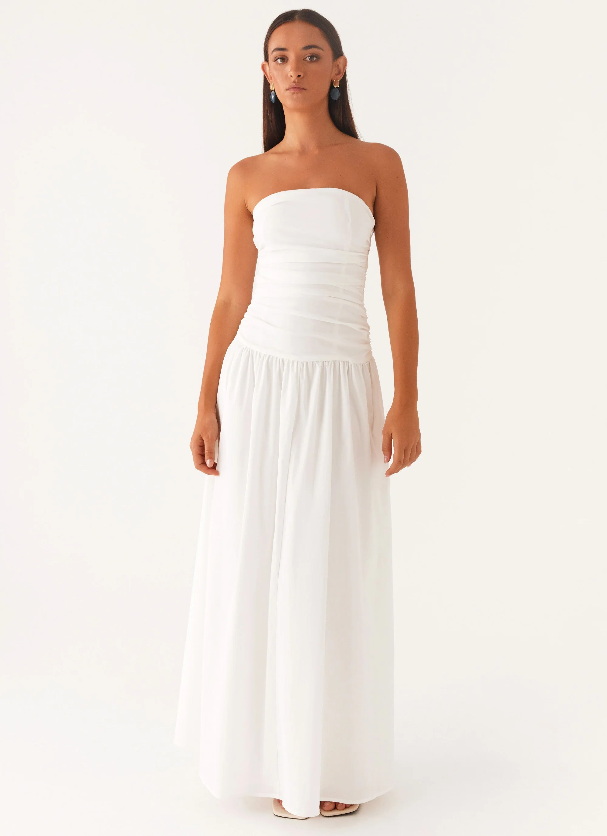 Carmel Maxi Dress - White - Image 5