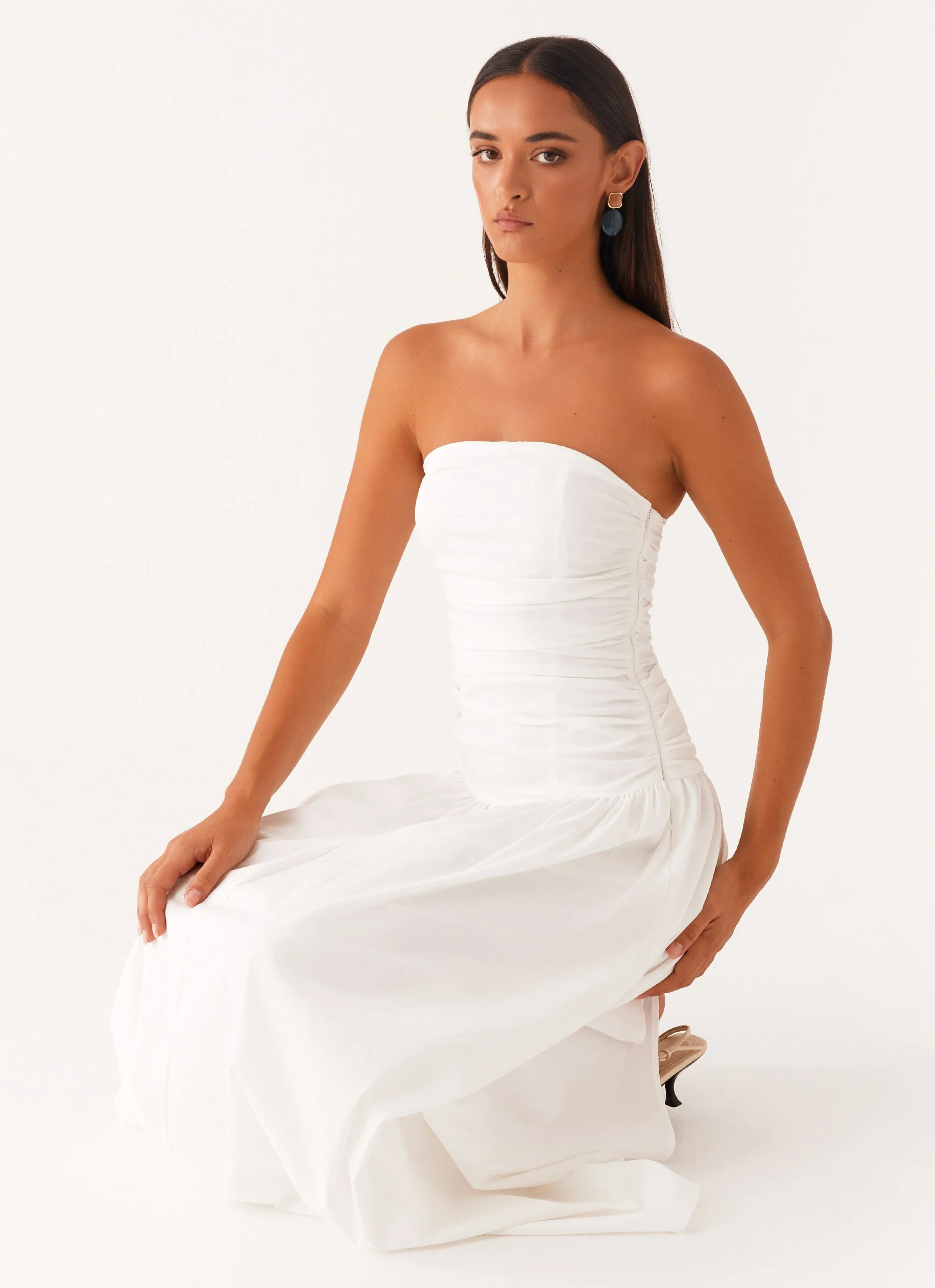 Carmel Maxi Dress - White - Image 6