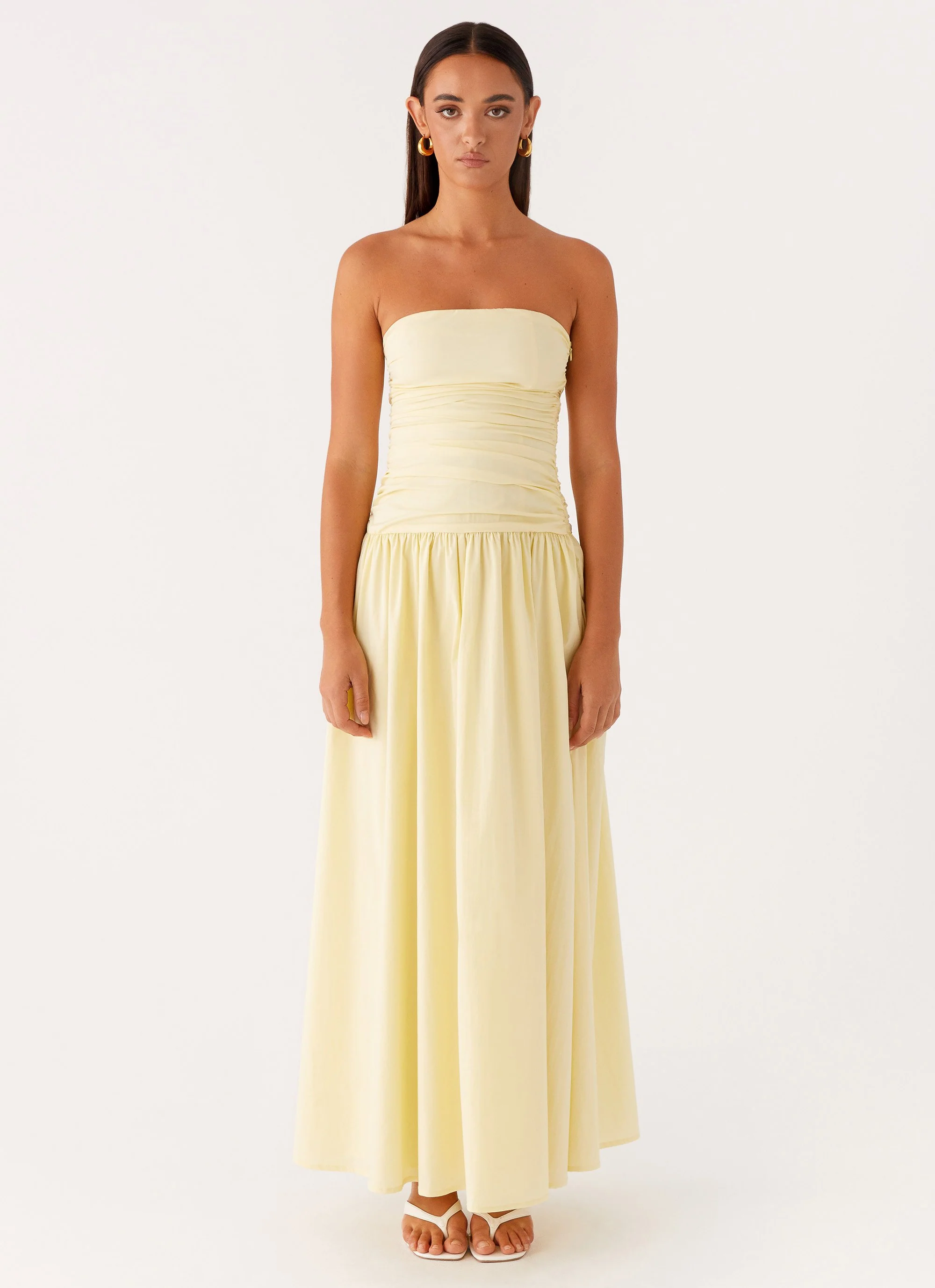 Carmel Maxi Dress - Yellow - Image 2