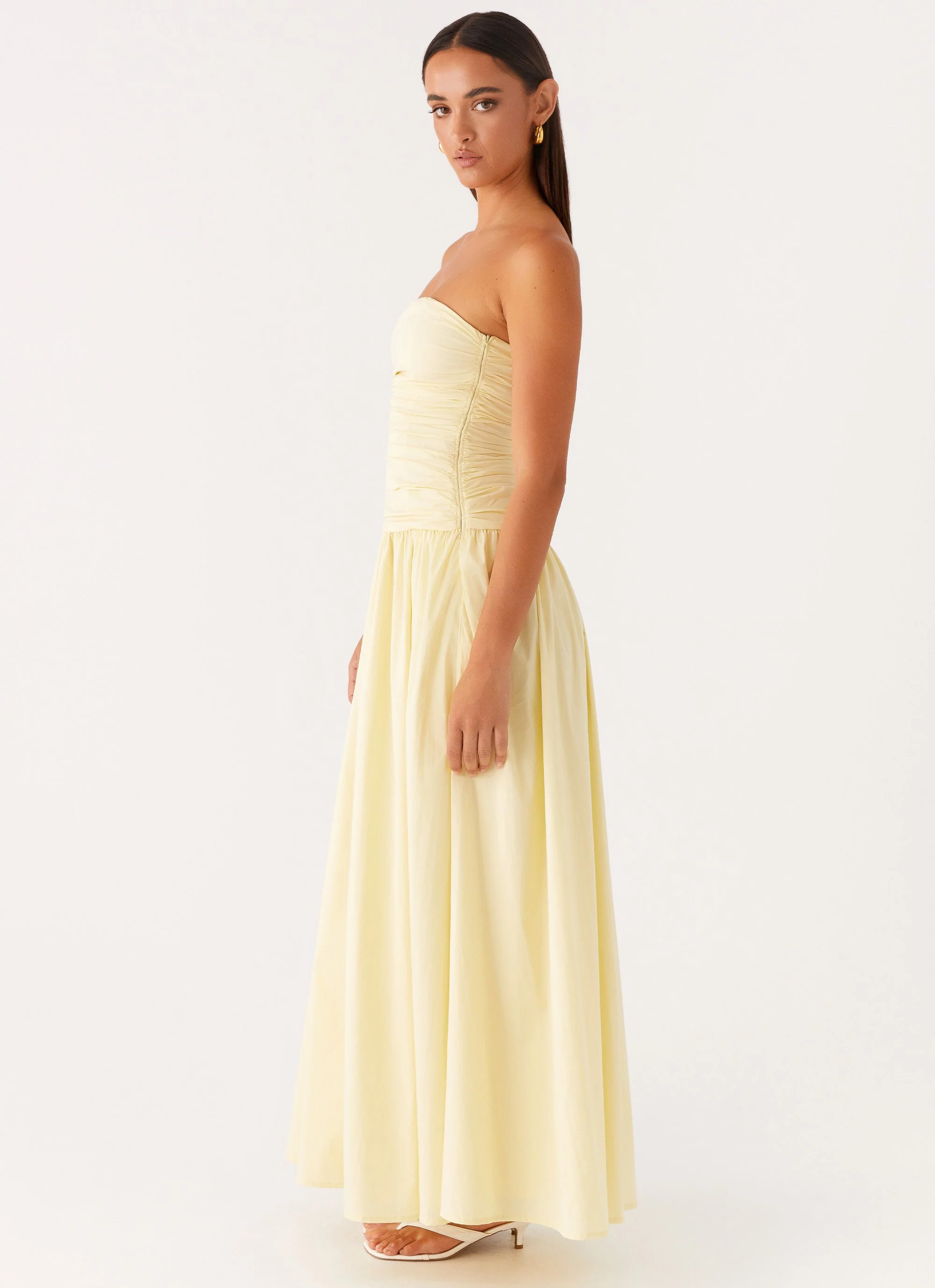 Carmel Maxi Dress - Yellow - Image 3