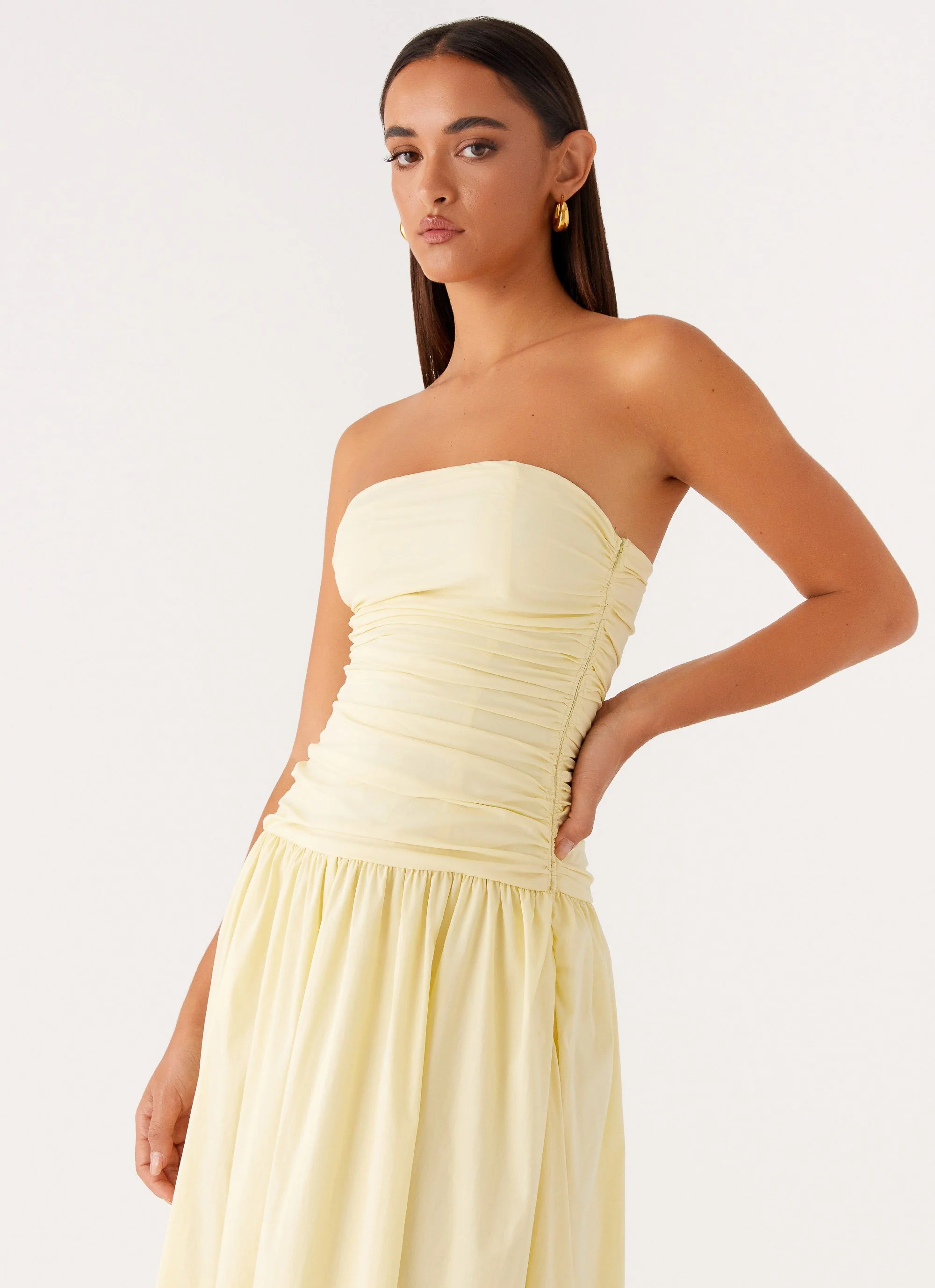 Carmel Maxi Dress - Yellow - Image 6