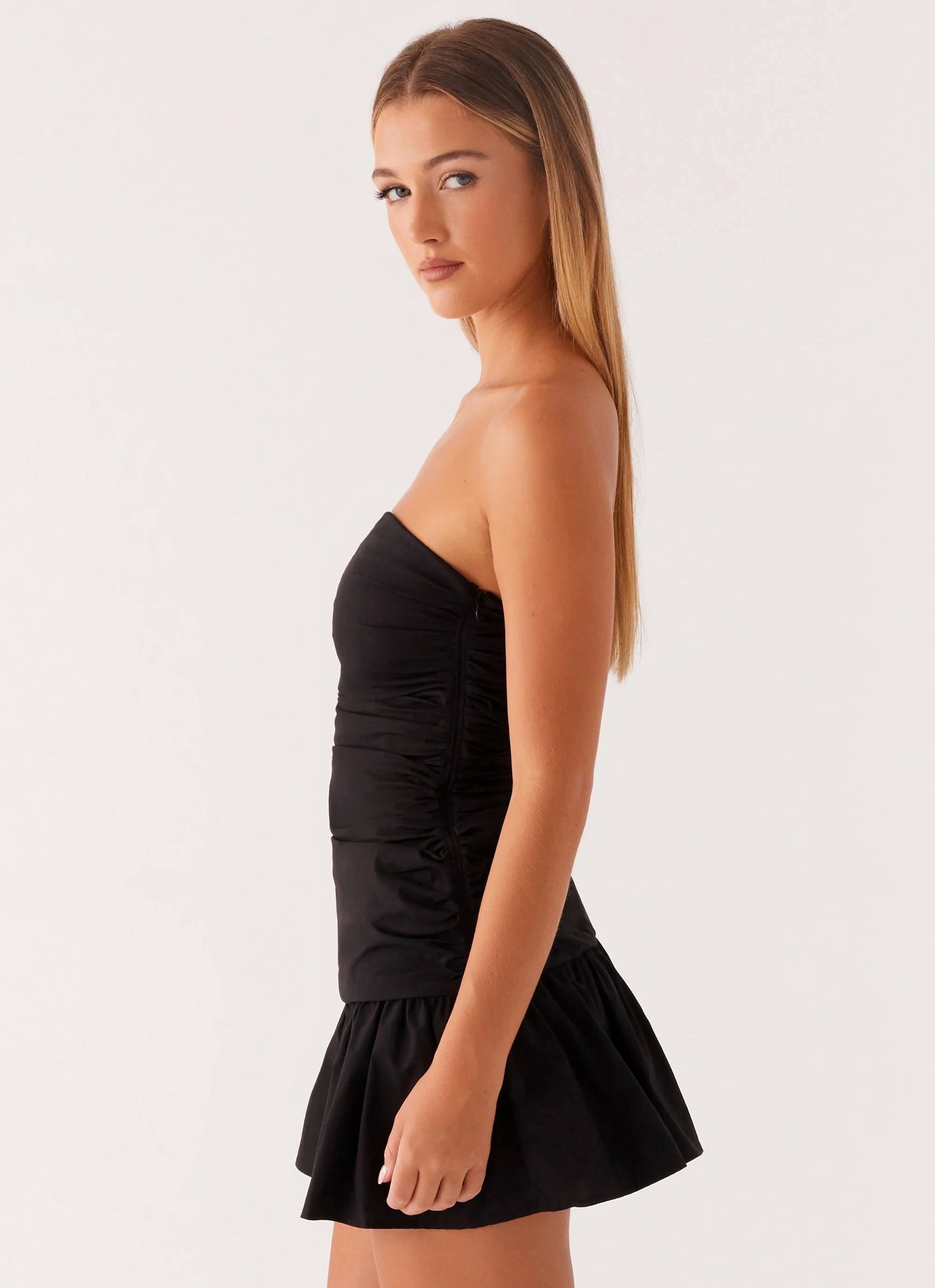 Carmel Mini Dress - Black - Image 3
