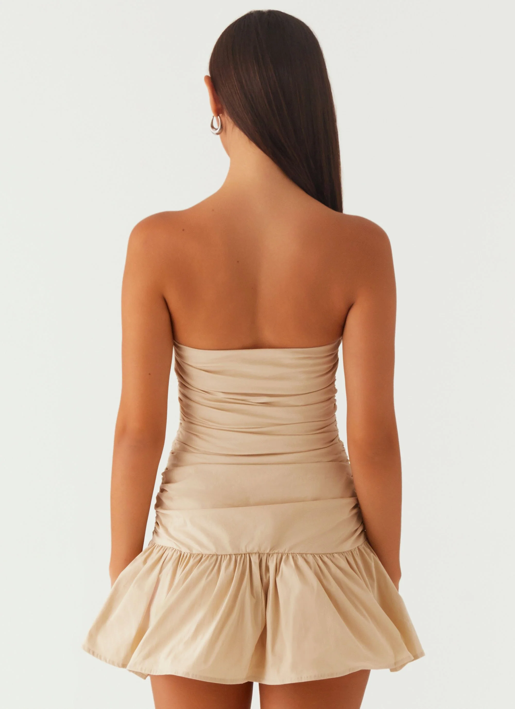 Carmel Mini Dress - Ivory - Image 4