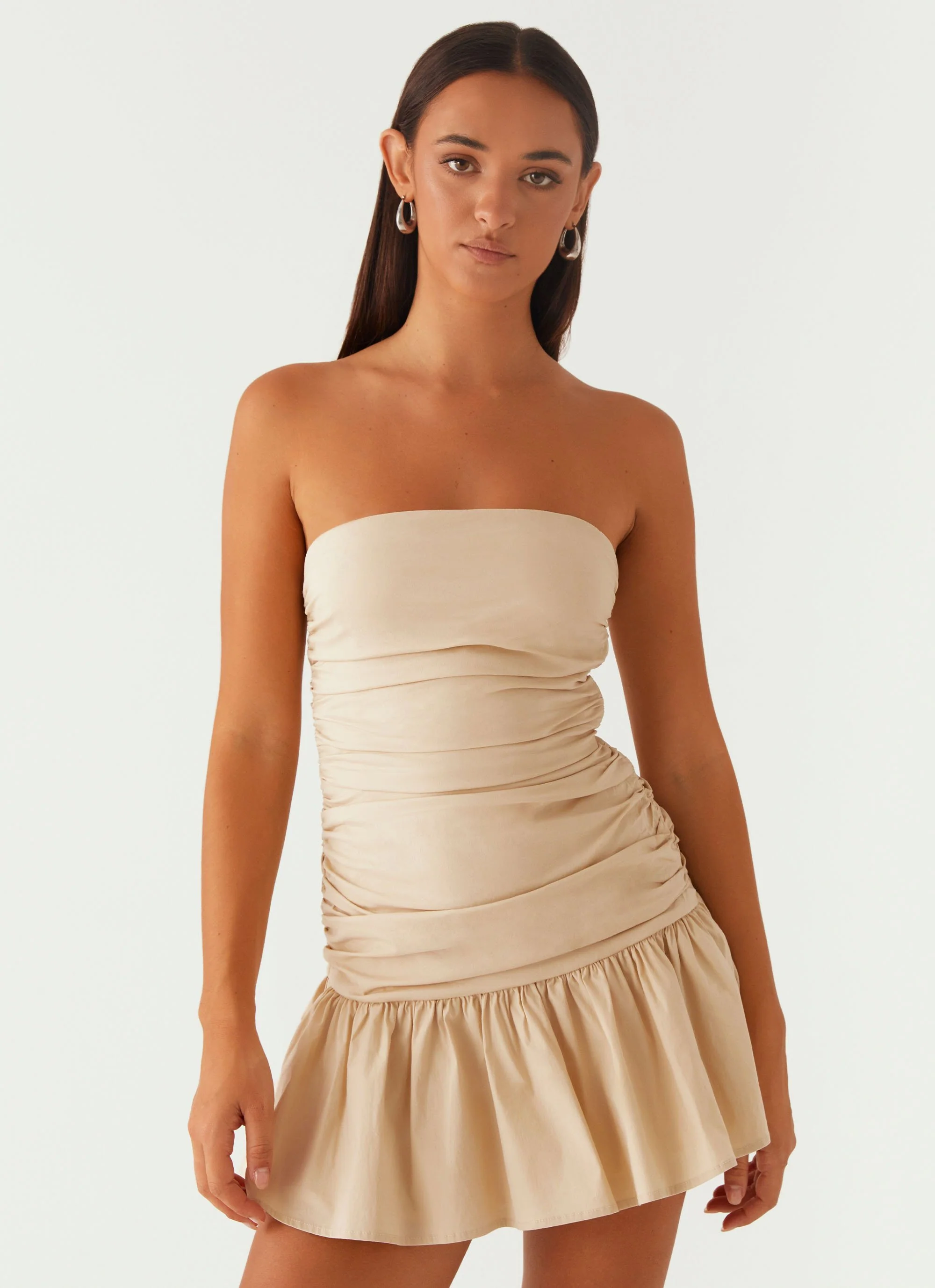 Carmel Mini Dress - Ivory - Image 6