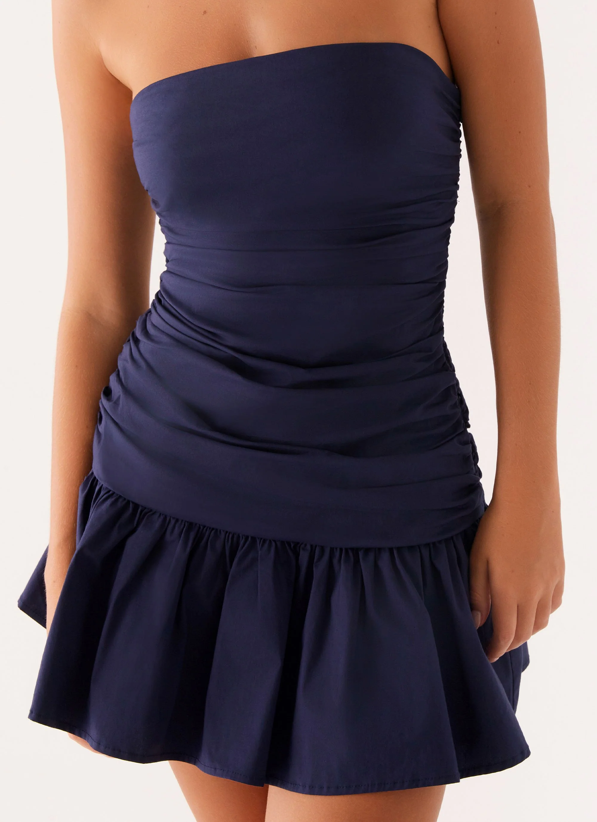 Carmel Mini Dress - Navy - Image 5
