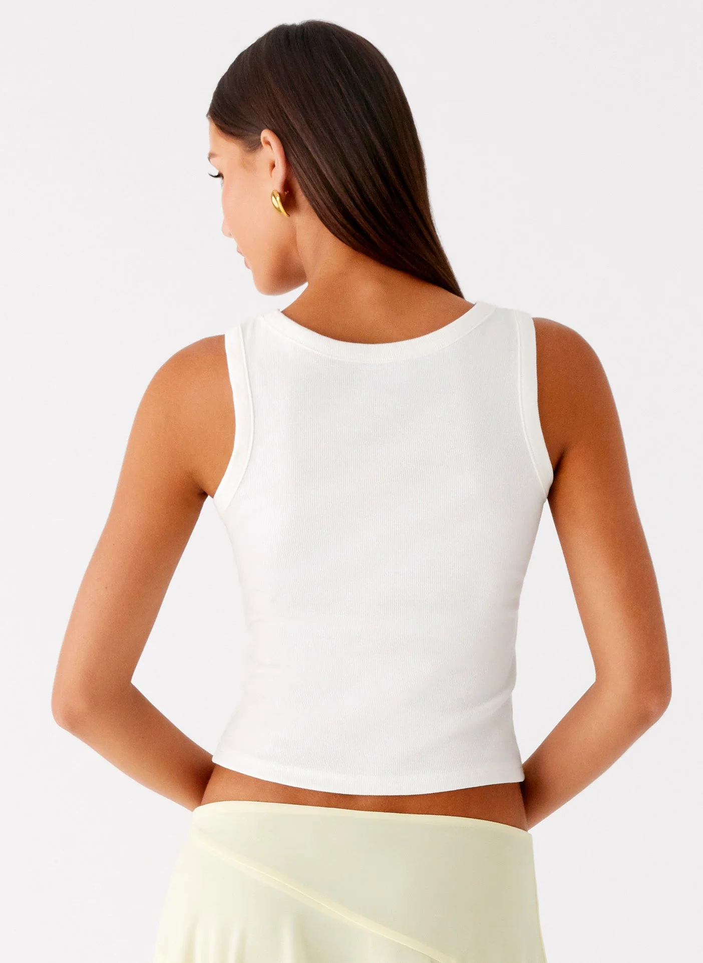 Carmela Tank Top - White - Image 5