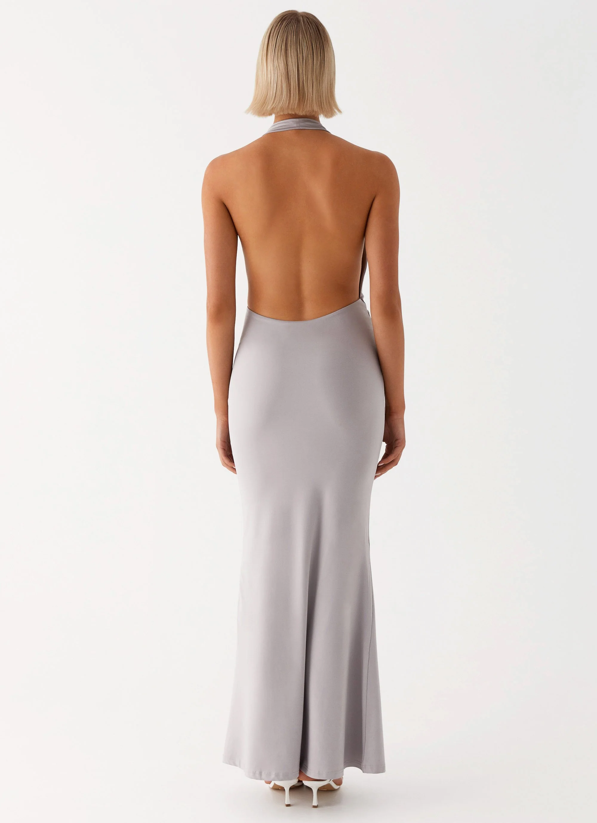 Carmella Maxi Dress - Grey - Image 5