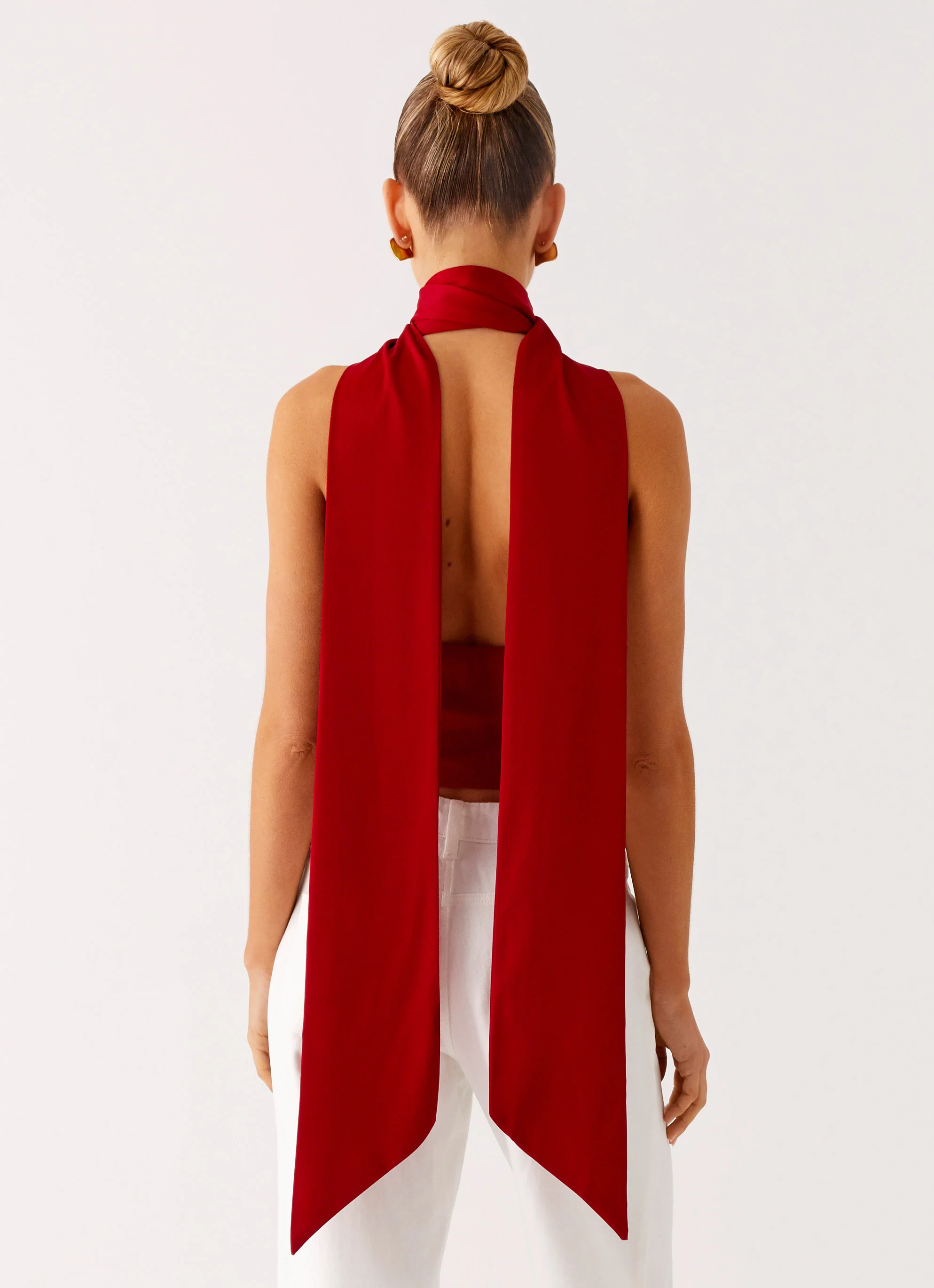 Catching Feelings Top - Red - Image 5