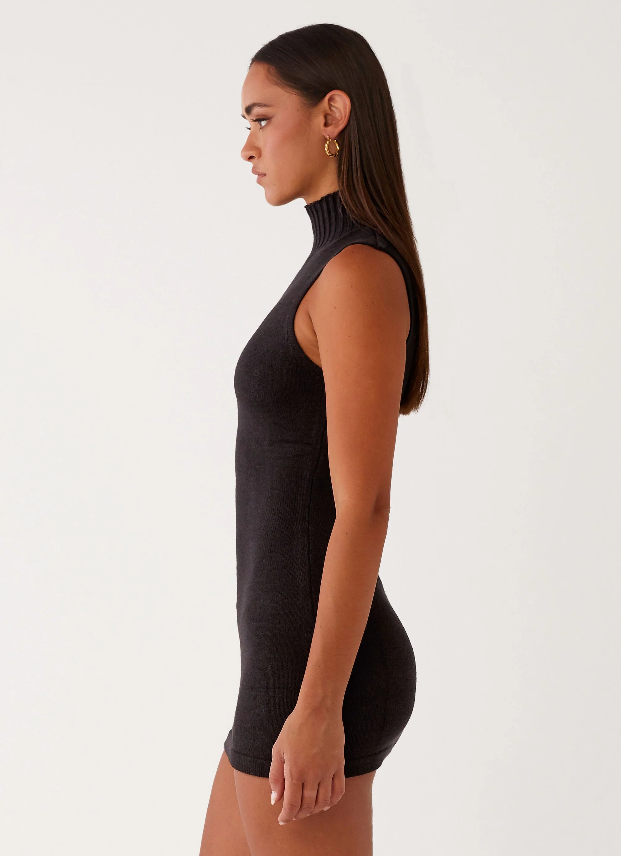 Cece Mini Dress - Black - Image 2