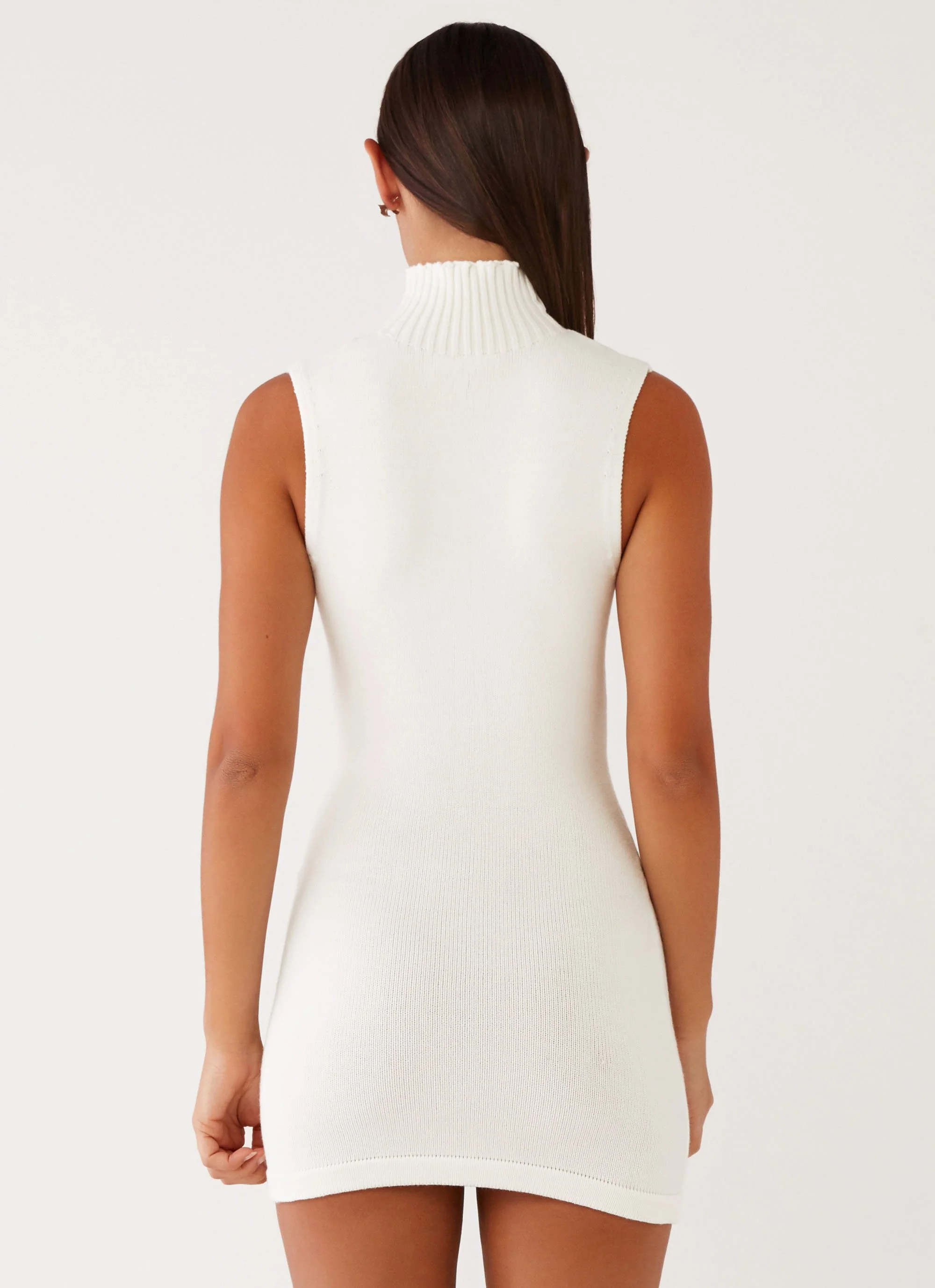 Cece Mini Dress - Ivory - Image 4