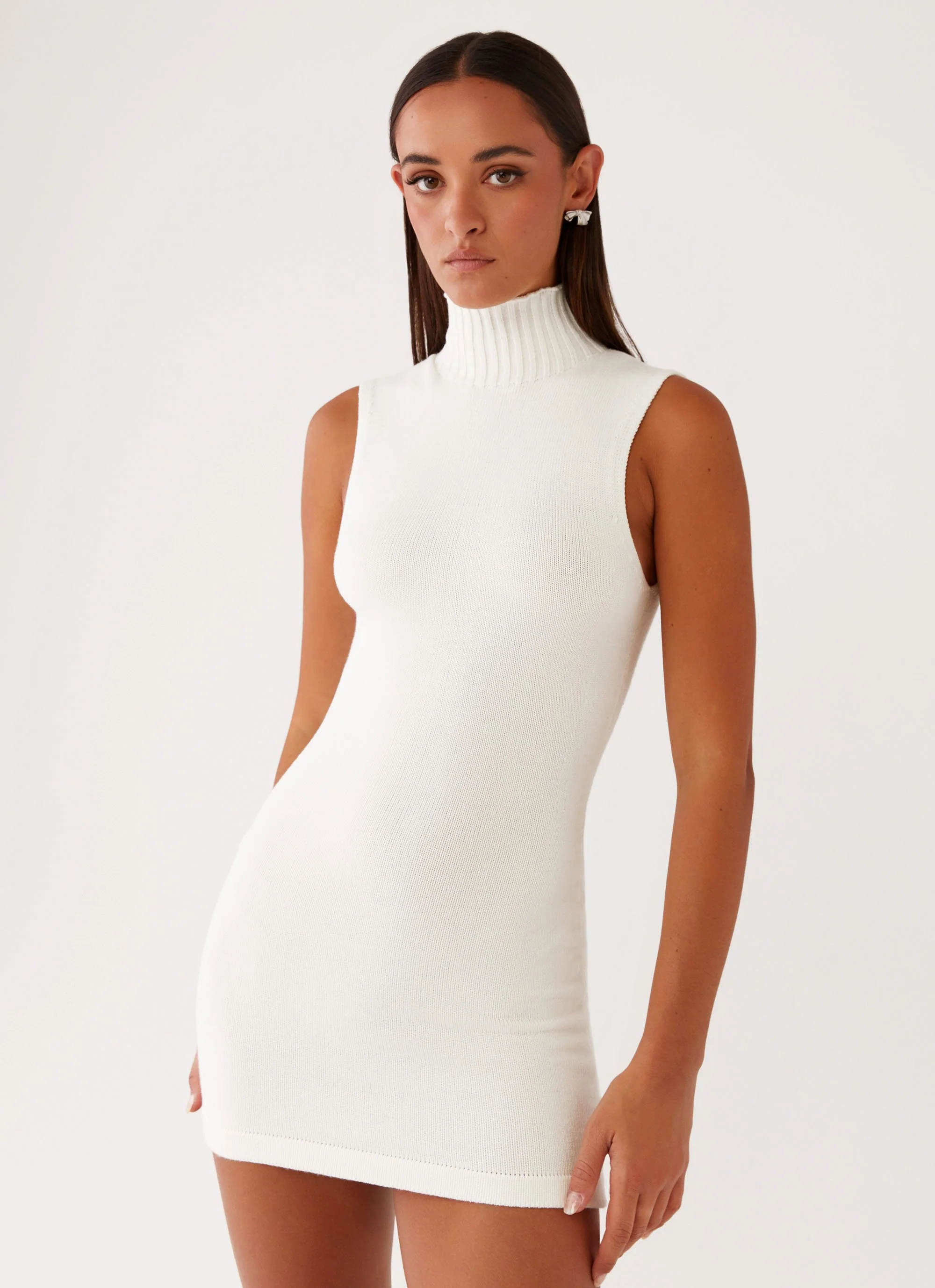 Cece Mini Dress - Ivory - Image 5