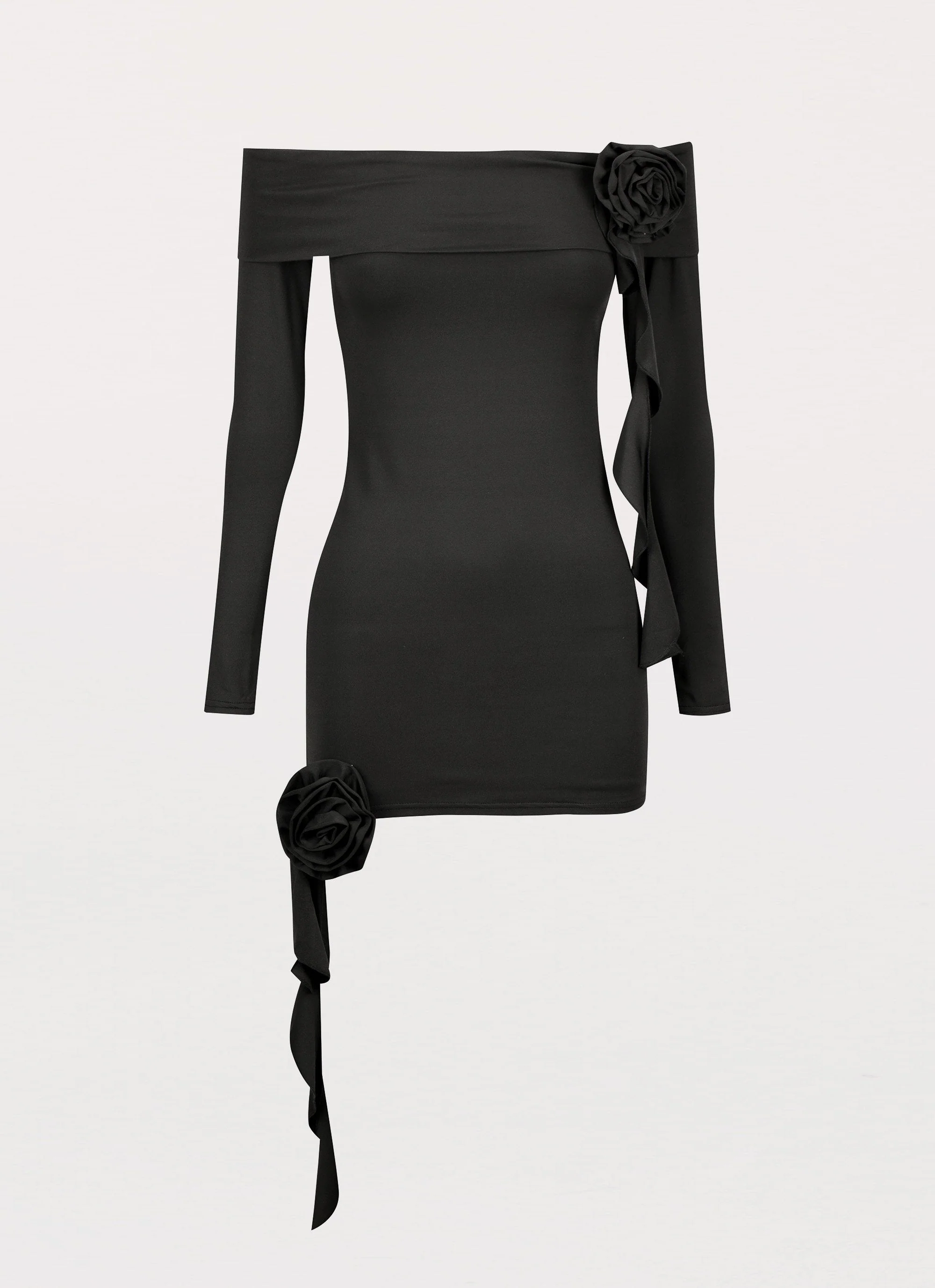 Cecilia Rose Mini Dress - Black - Image 3