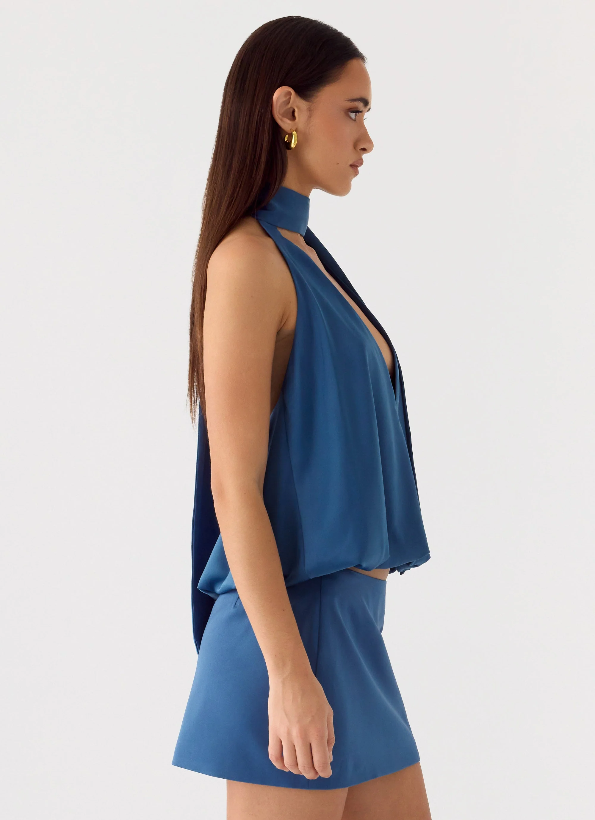 Celestin Top - Washed Navy - Image 2