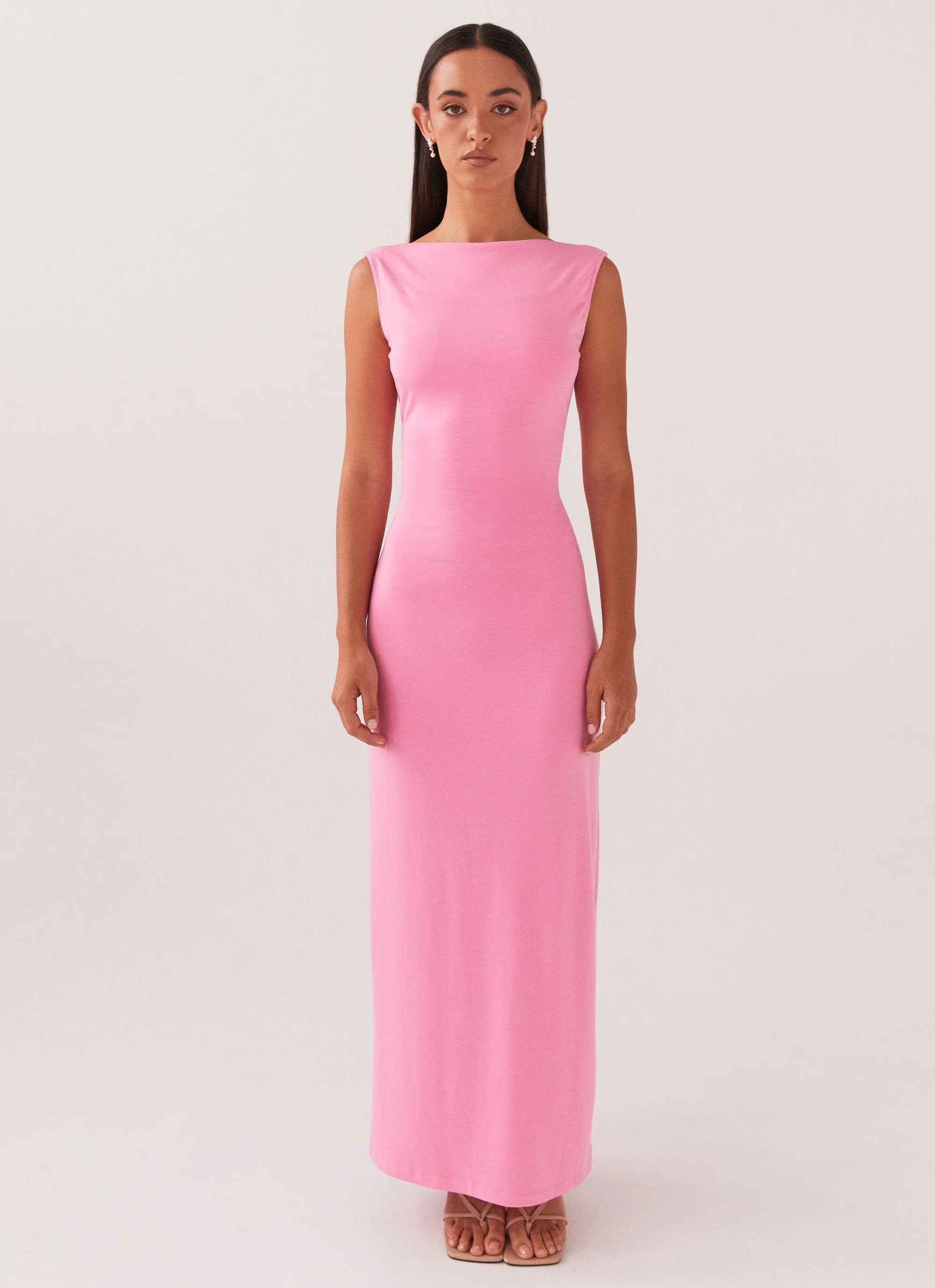Celina Maxi Dress - Pink - Image 3