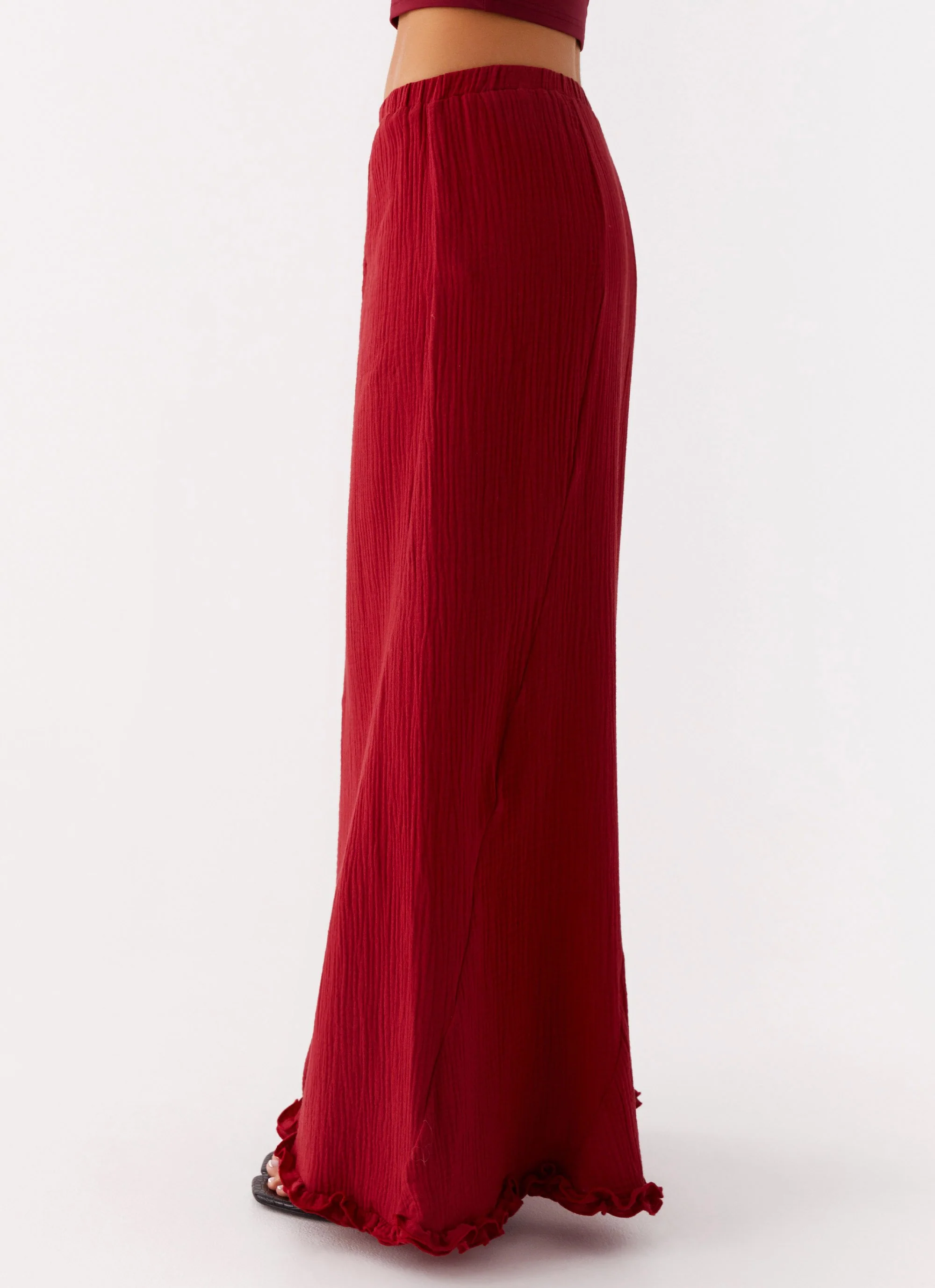 Chamberlain Maxi Skirt - Rhubarb - Image 3