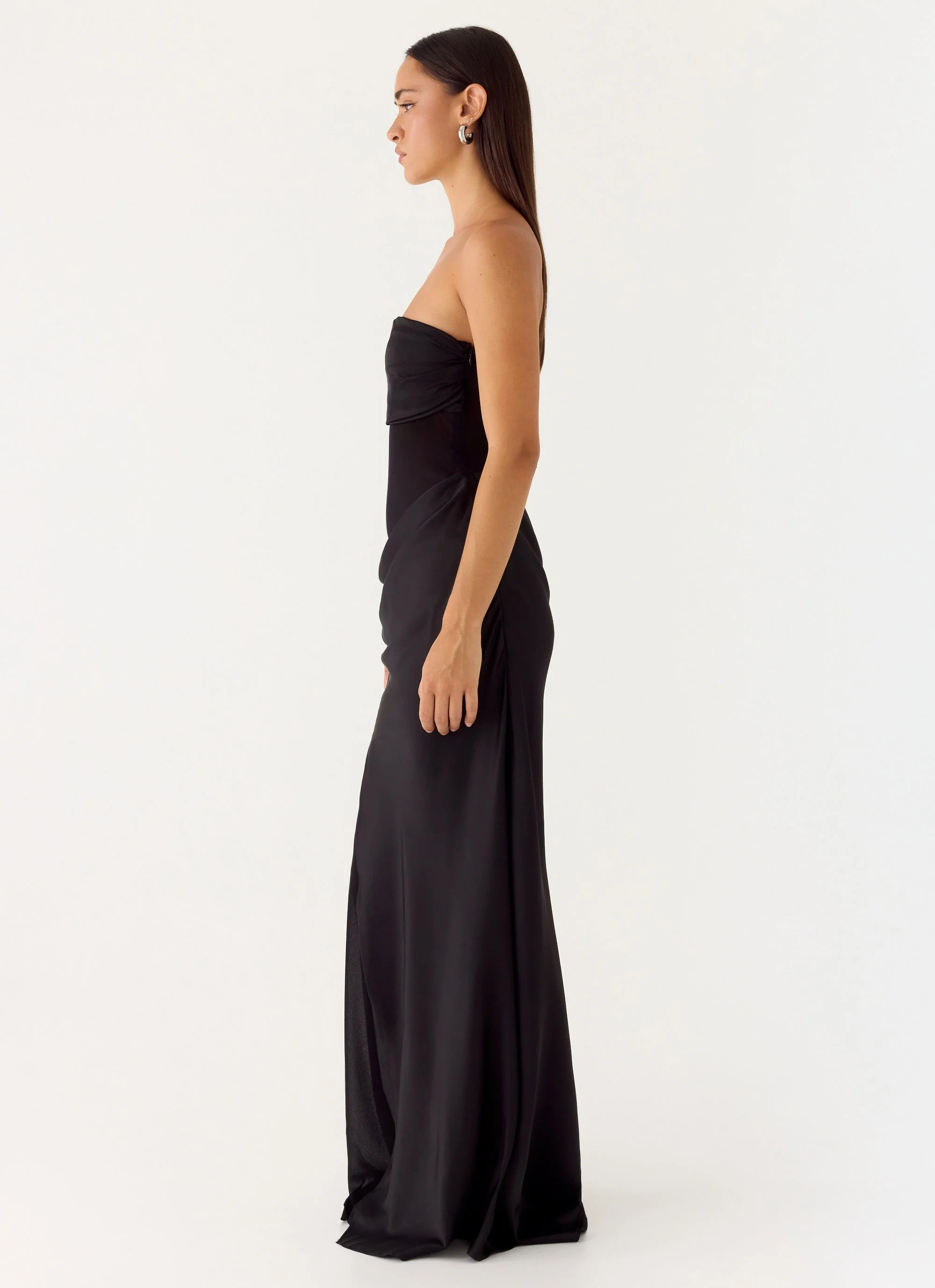 Champagne Skies Maxi Dress - Black - Image 2