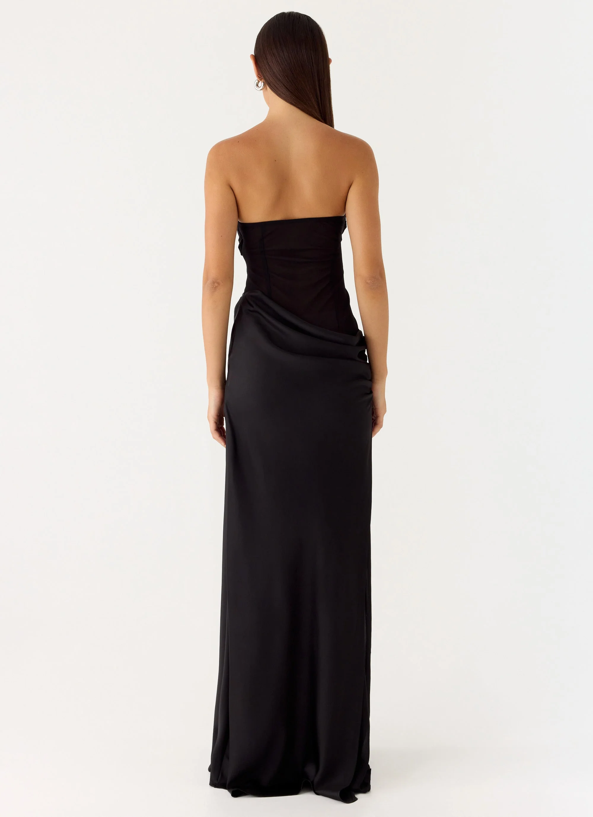 Champagne Skies Maxi Dress - Black - Image 3