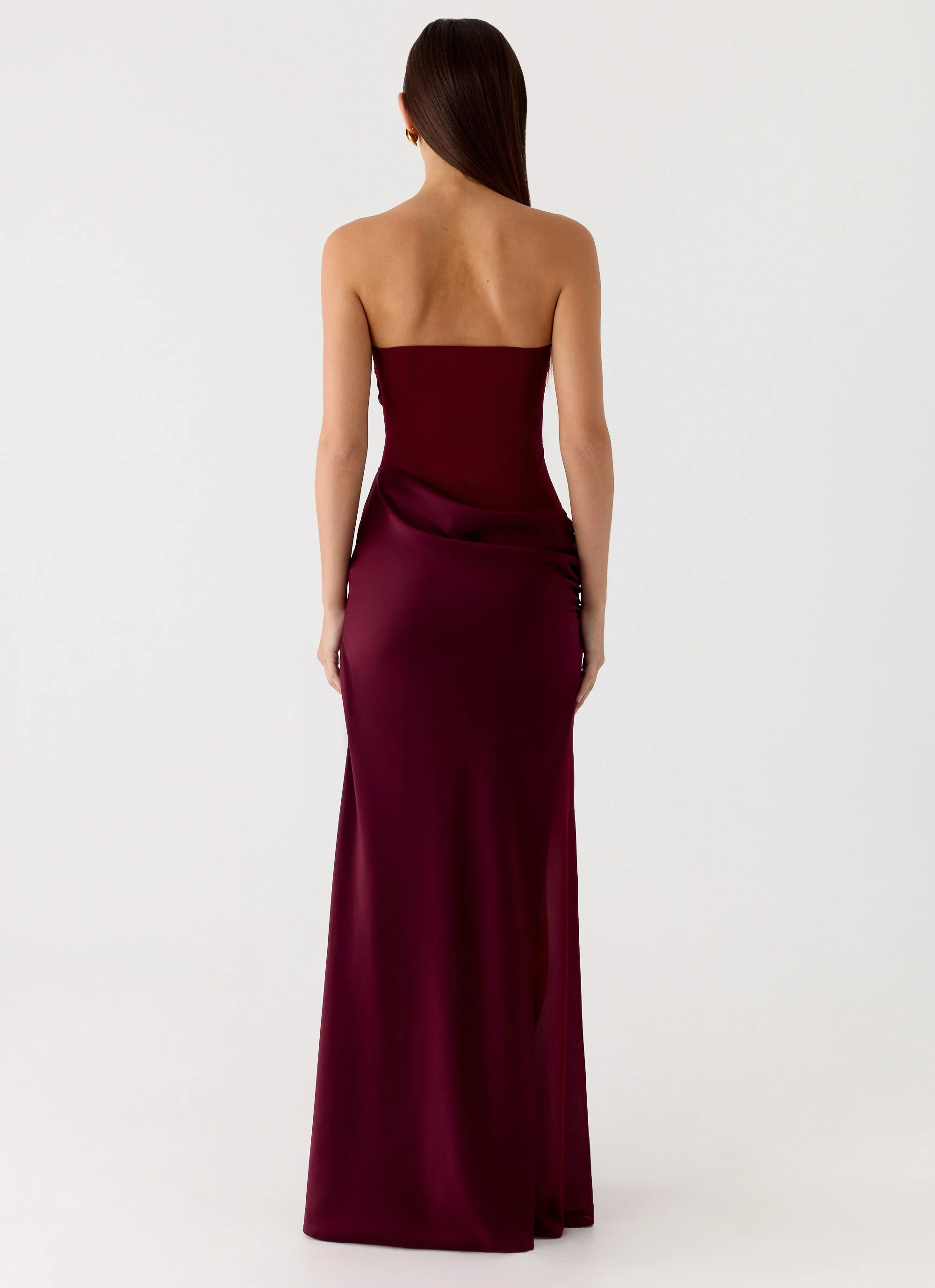Champagne Skies Maxi Dress - Plum - Image 4