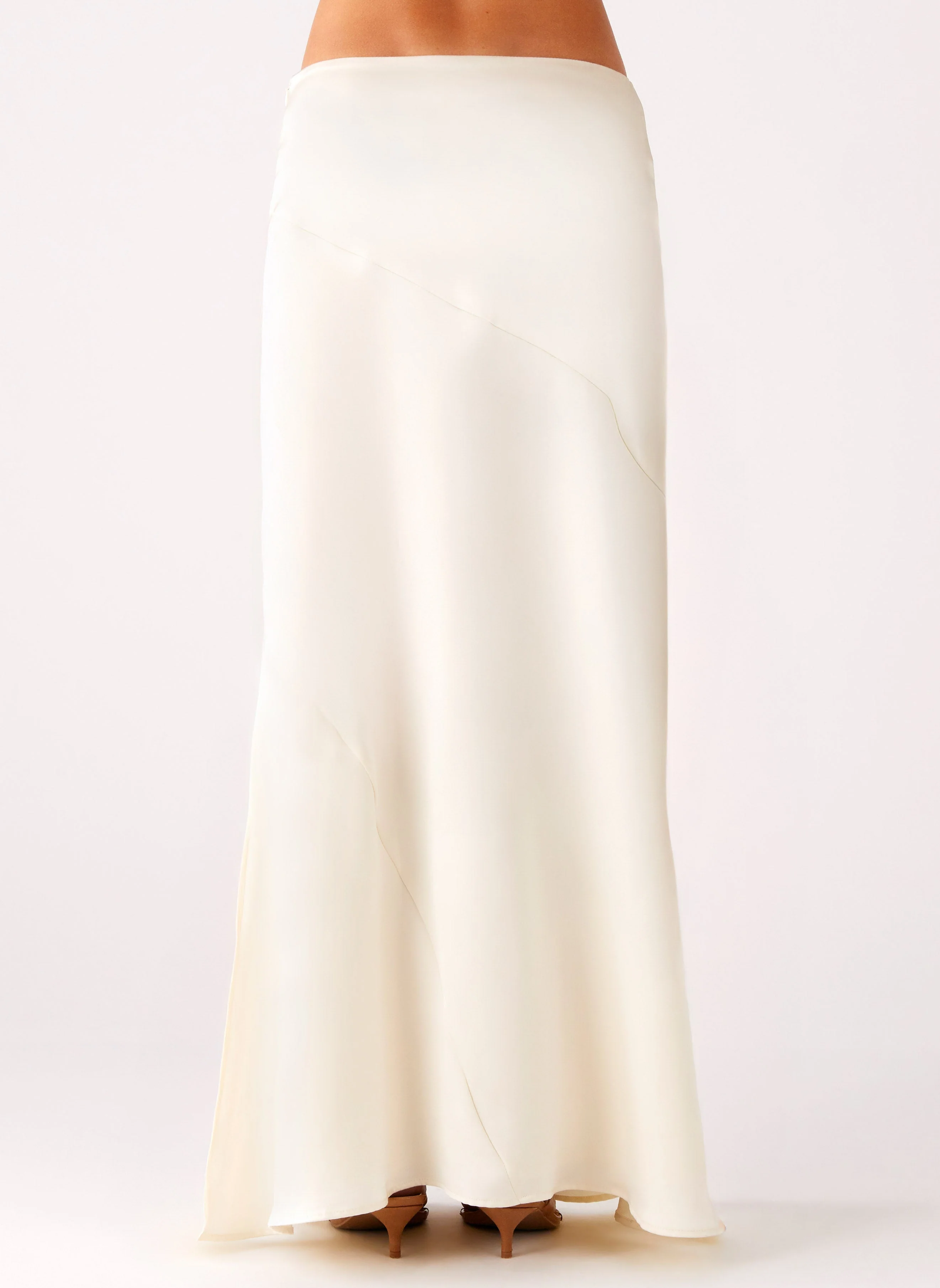Chandra Maxi Skirt - Ivory - Image 5