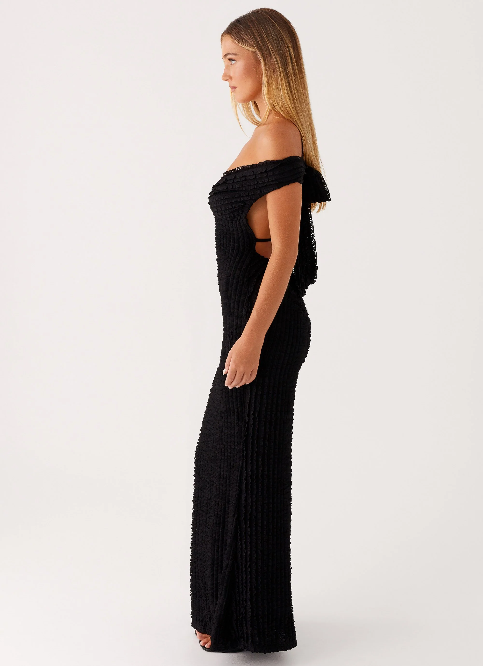 Chantelle Maxi Dress - Black - Image 3