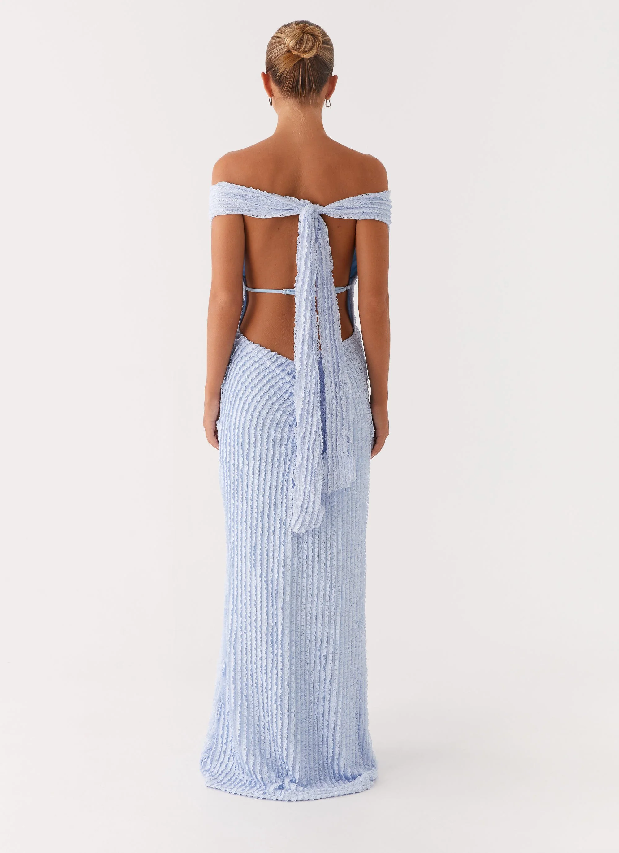 Chantelle Maxi Dress - Blue - Image 4