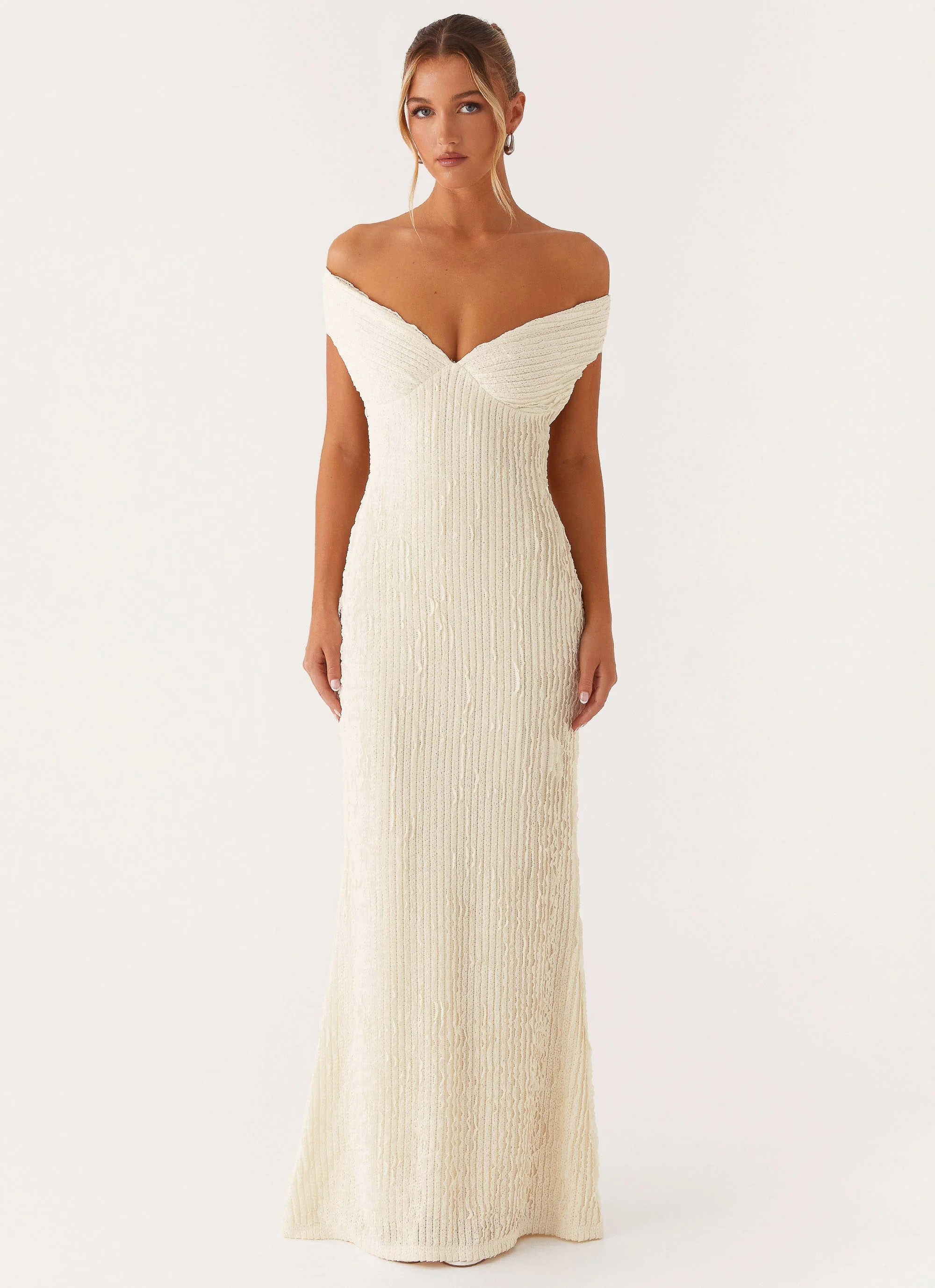Chantelle Maxi Dress - Ivory - Image 6