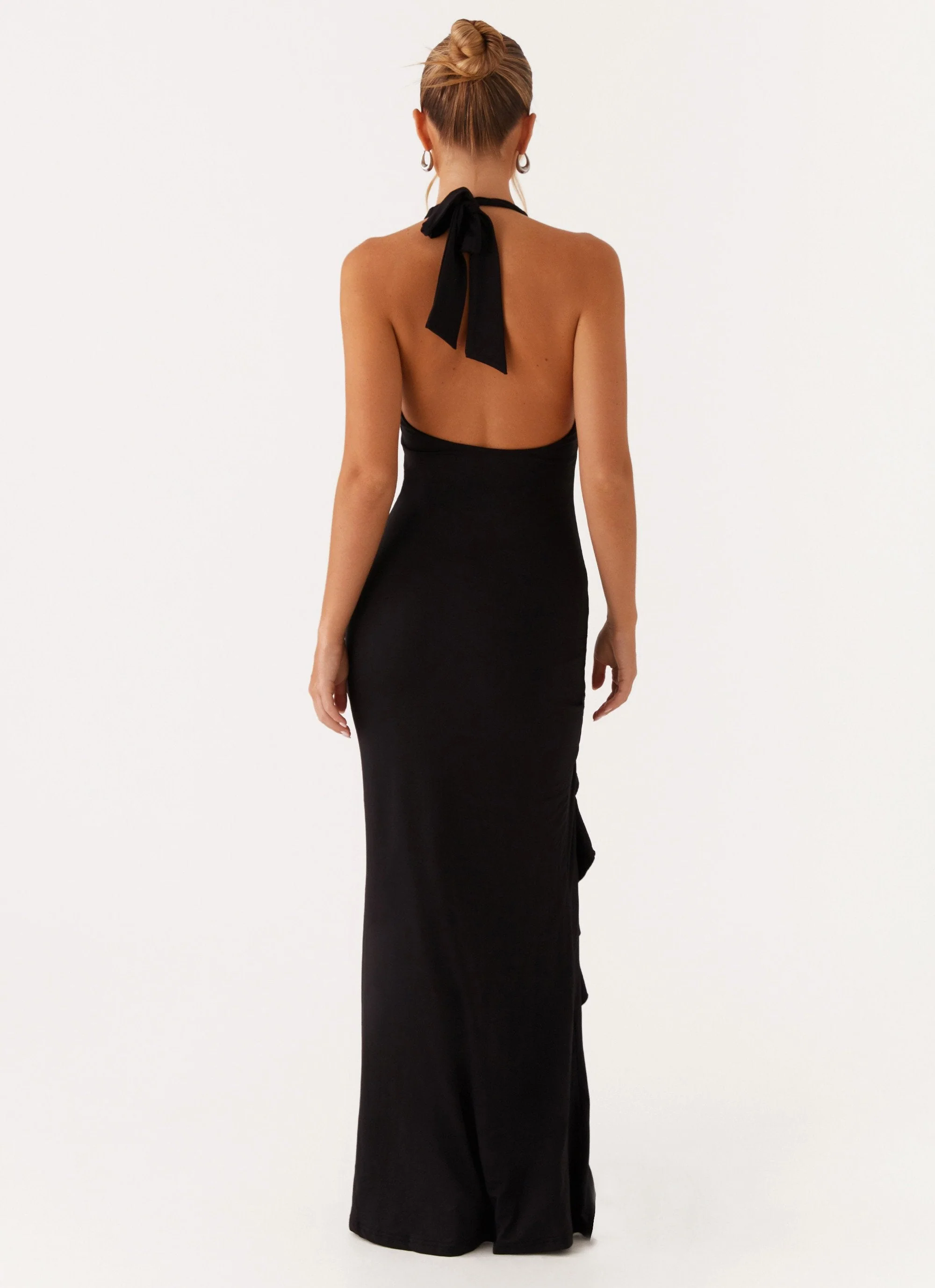 Charmed By You Maxi Dress - Black - Image 2