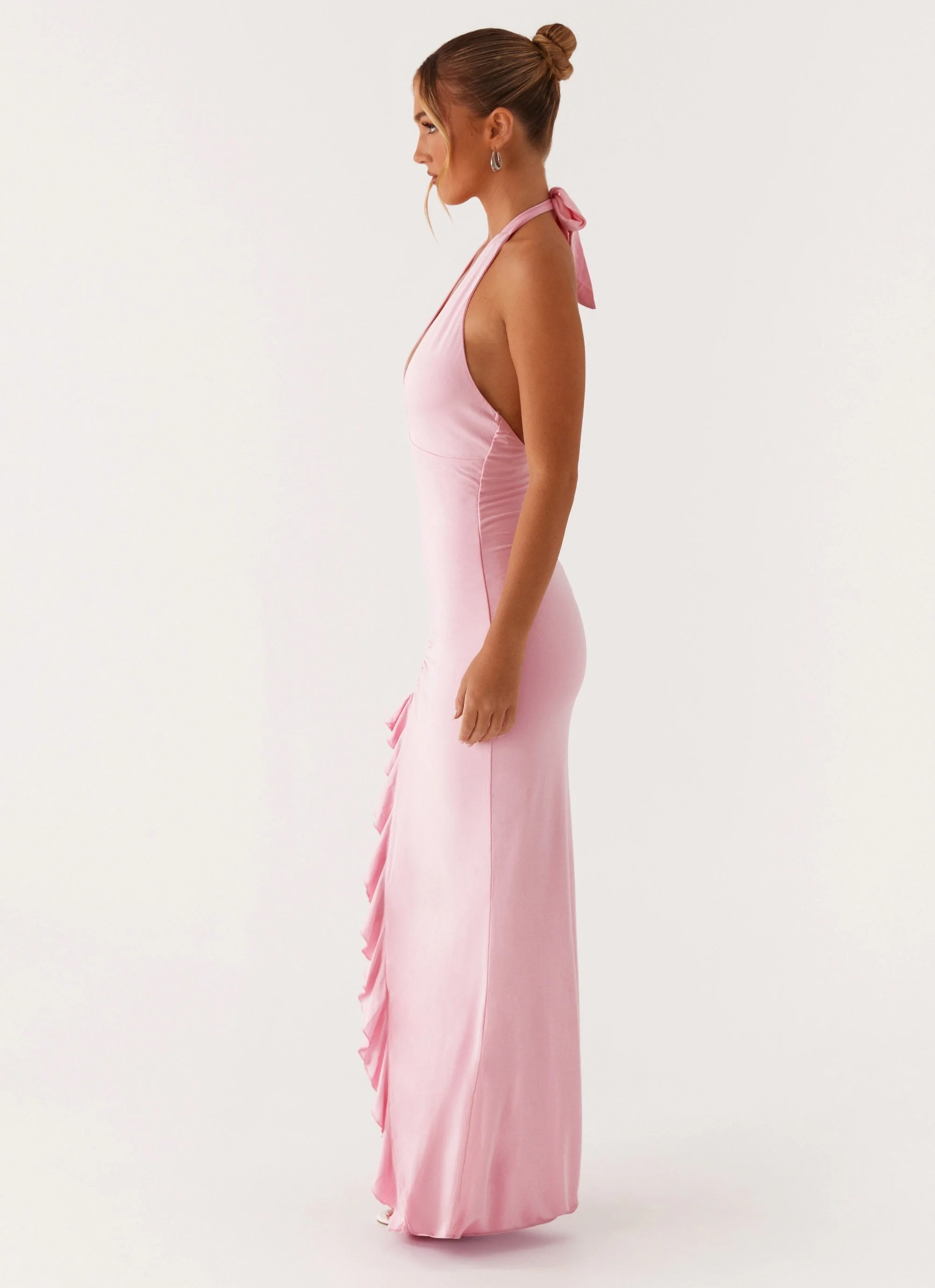 Charmed By You Maxi Dress - Pink - Image 4