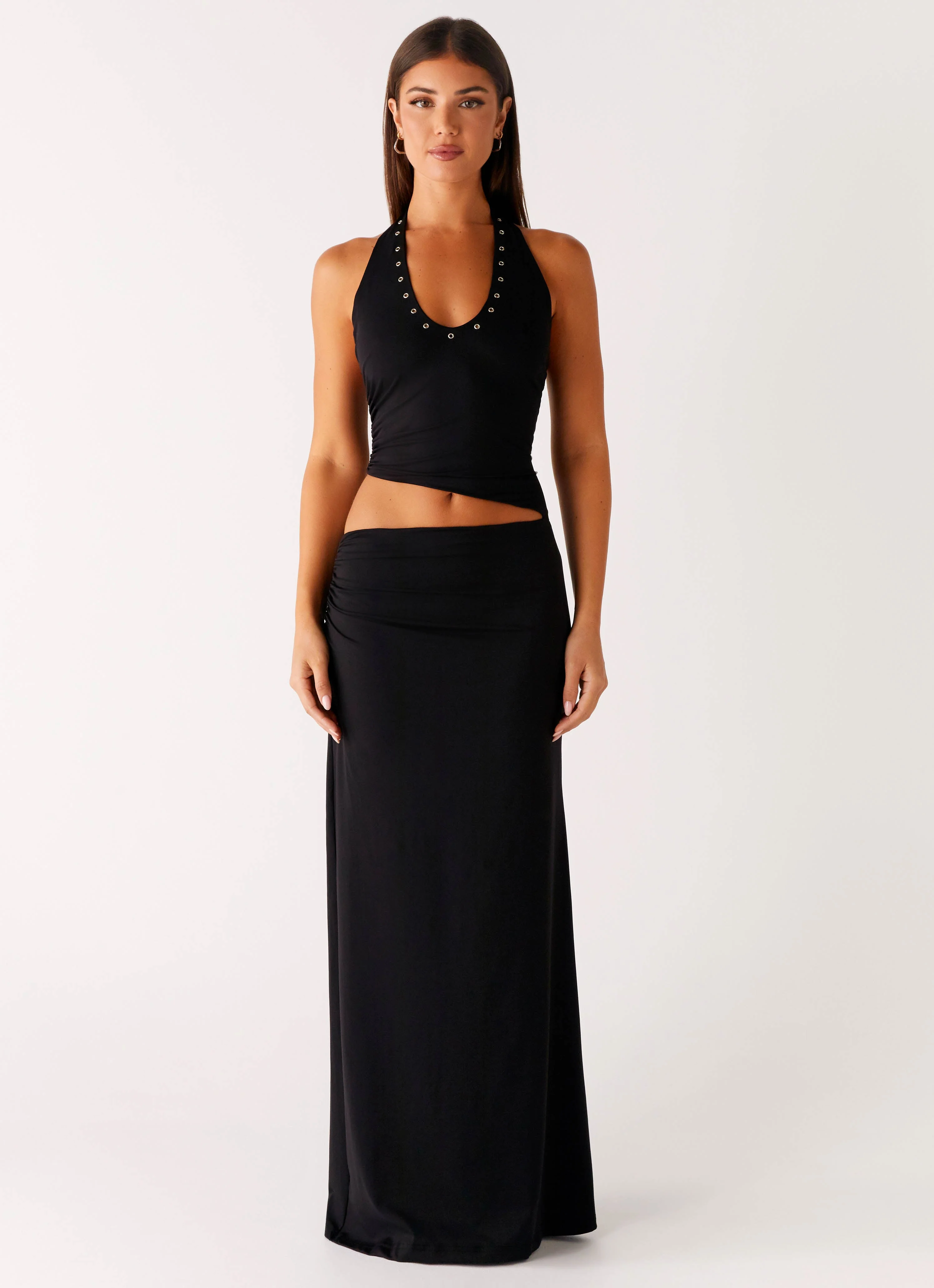 Chella Maxi Dress - Black - Image 4