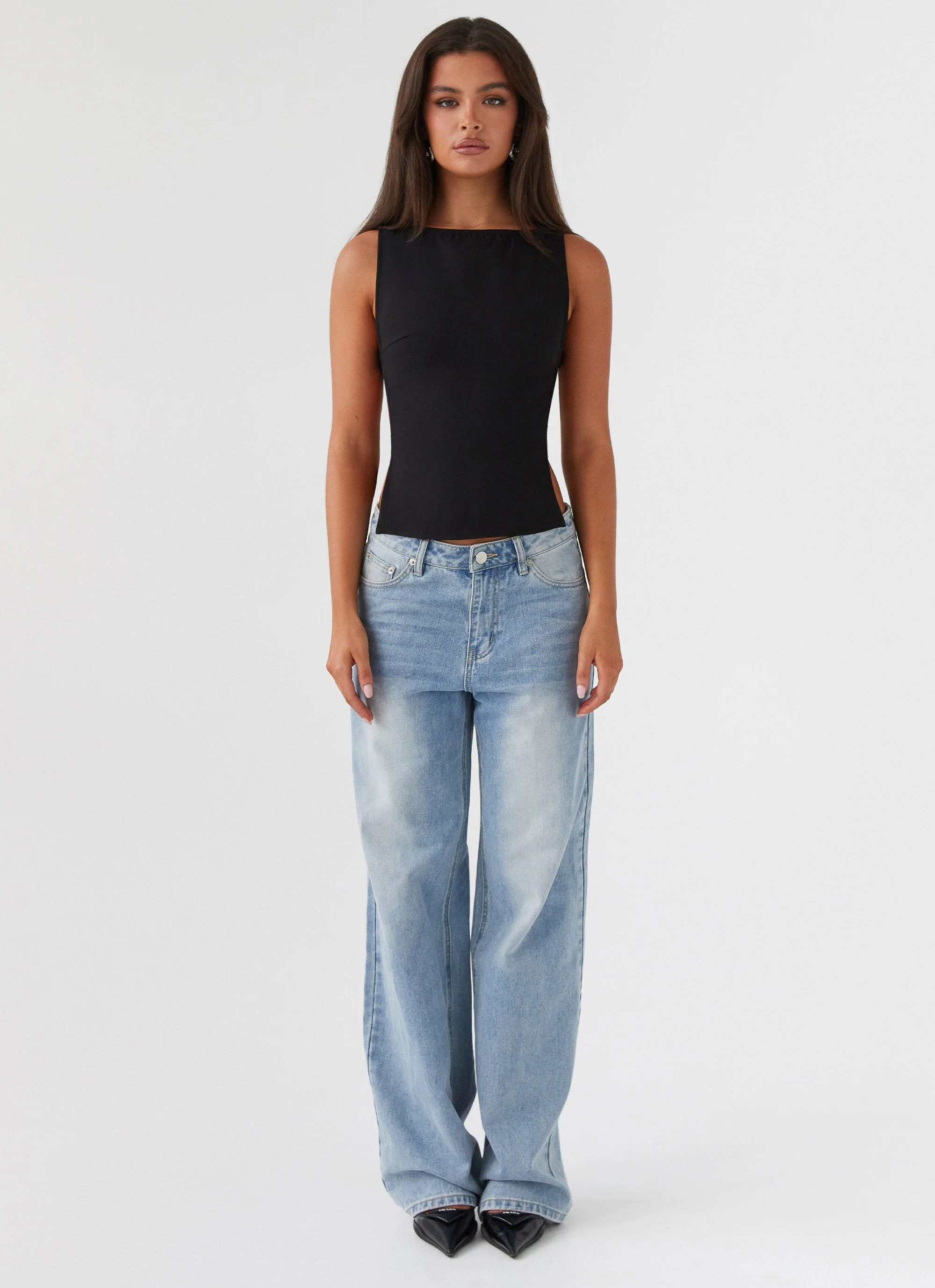 Cherish You Buckle Top - Shadow - Image 2