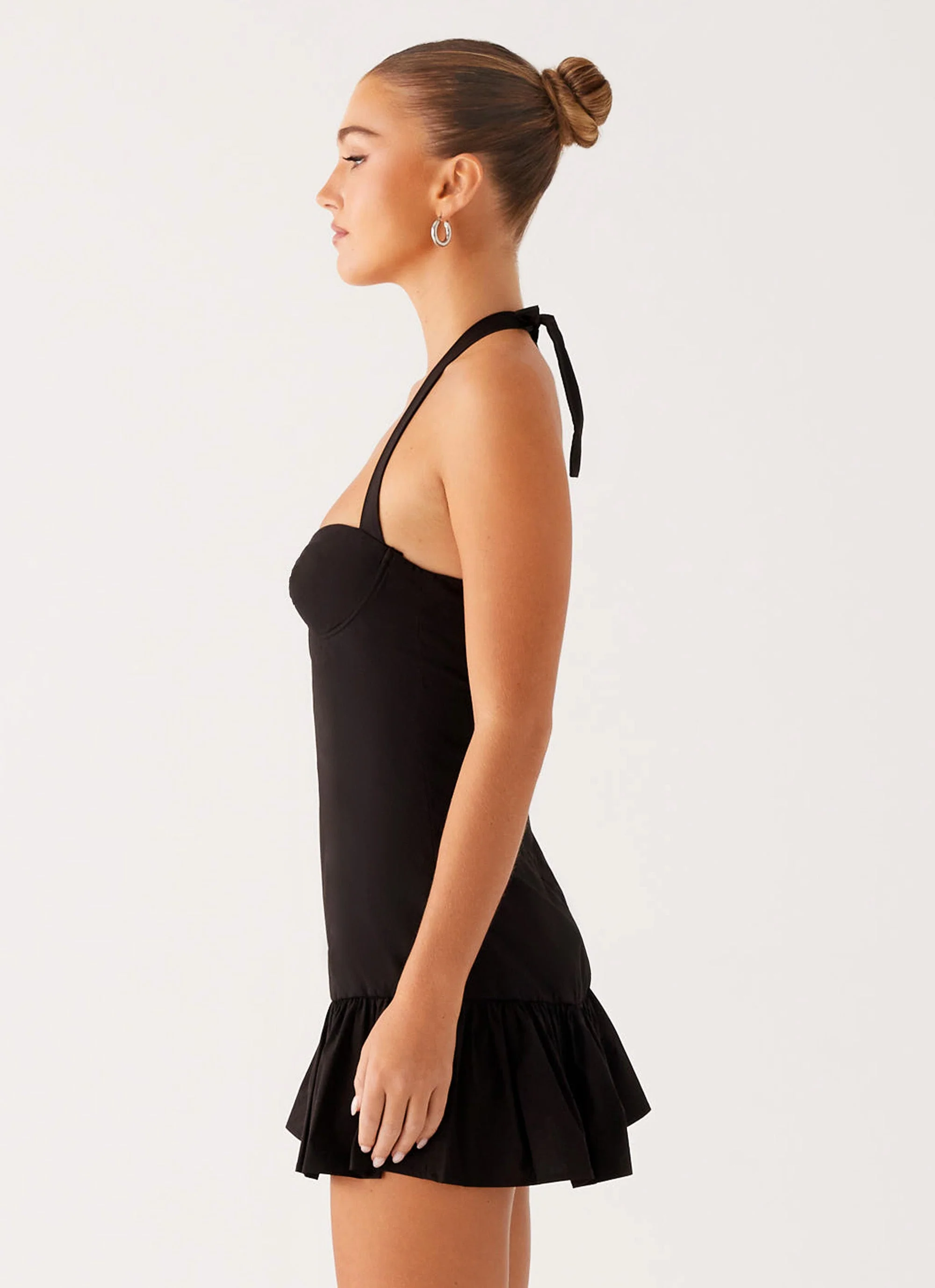 Cheryl Bustier Mini Dress - Black - Image 3