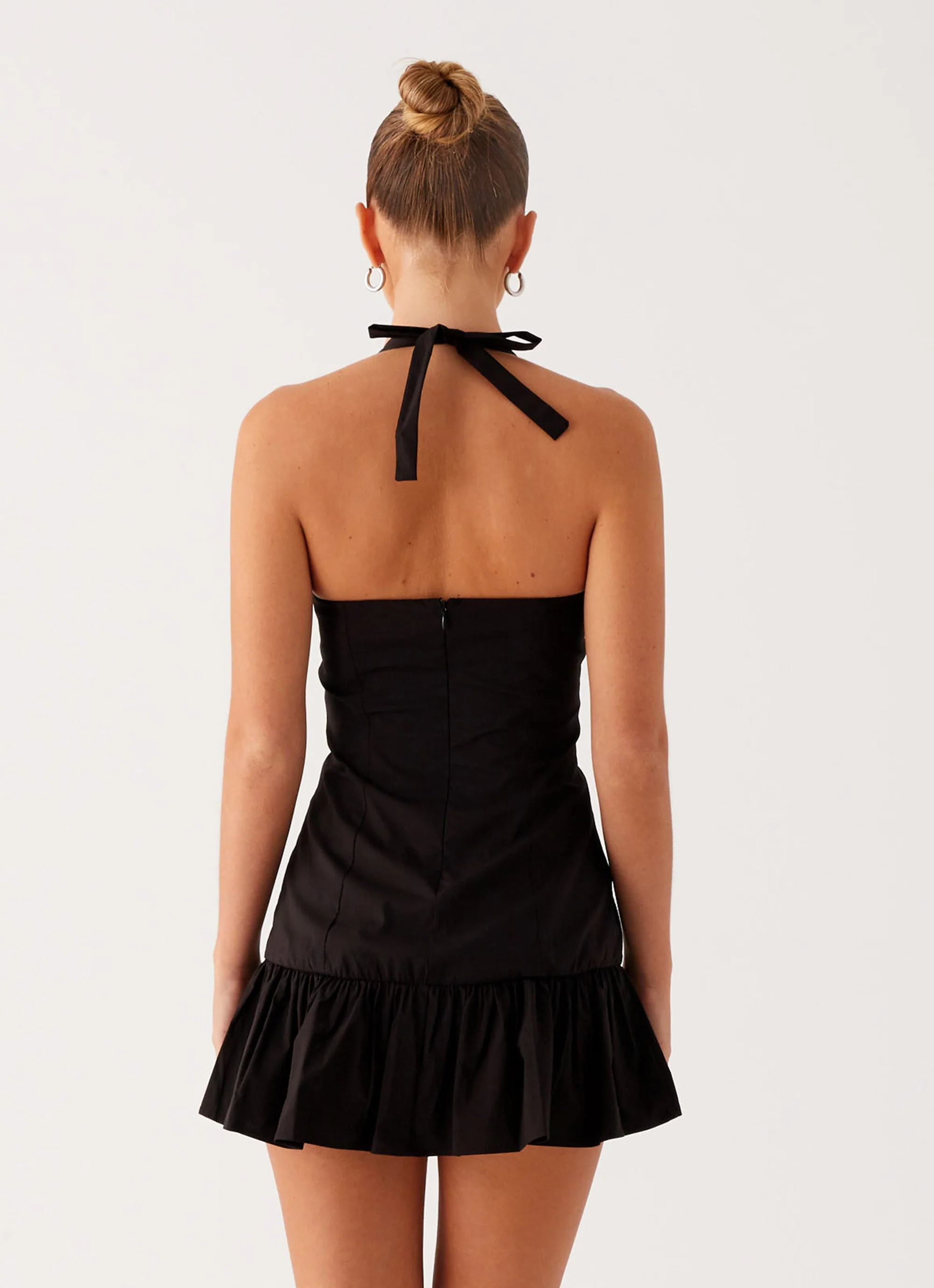 Cheryl Bustier Mini Dress - Black - Image 4