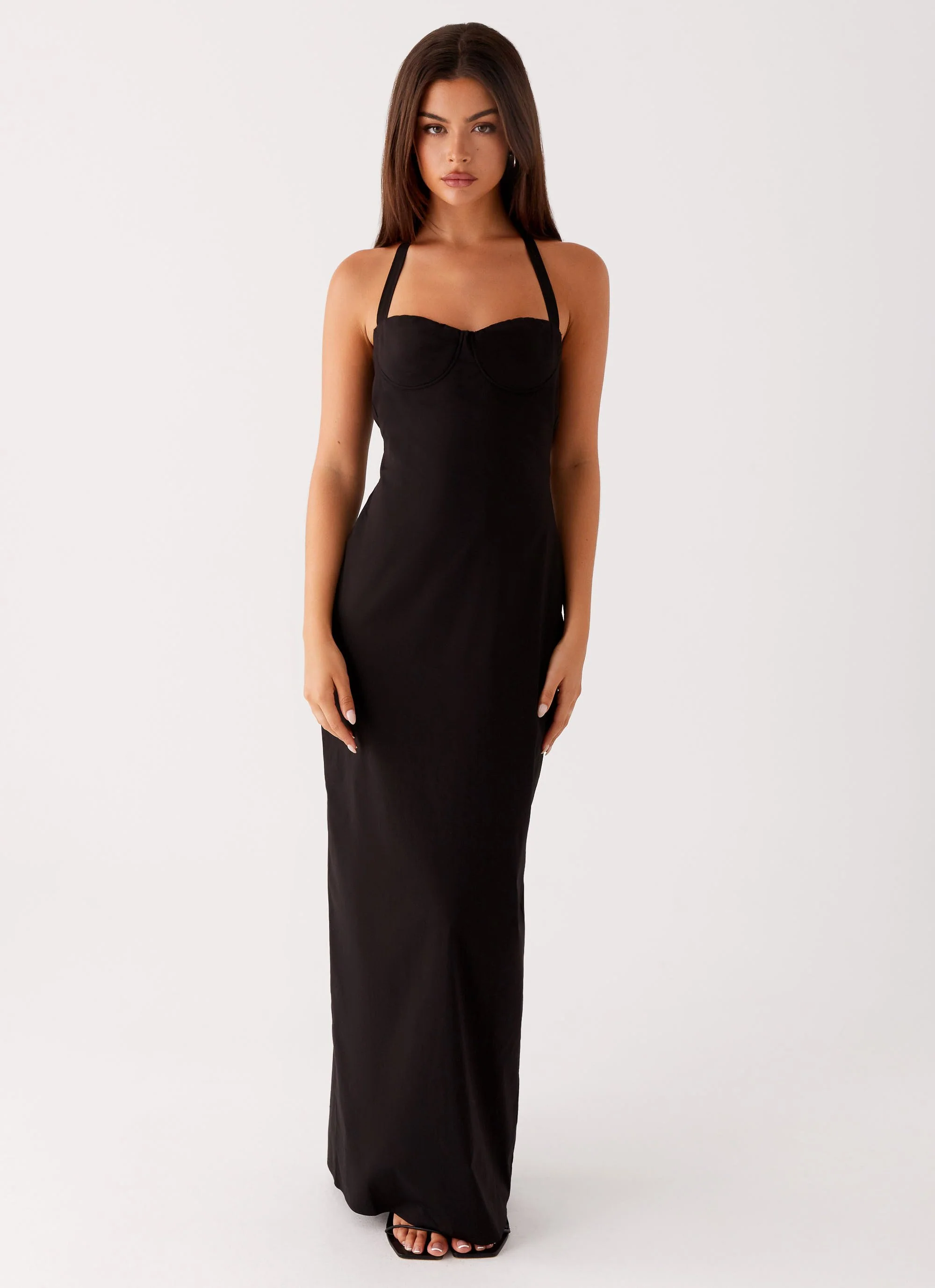 Cheryl Maxi Dress - Black - Image 2